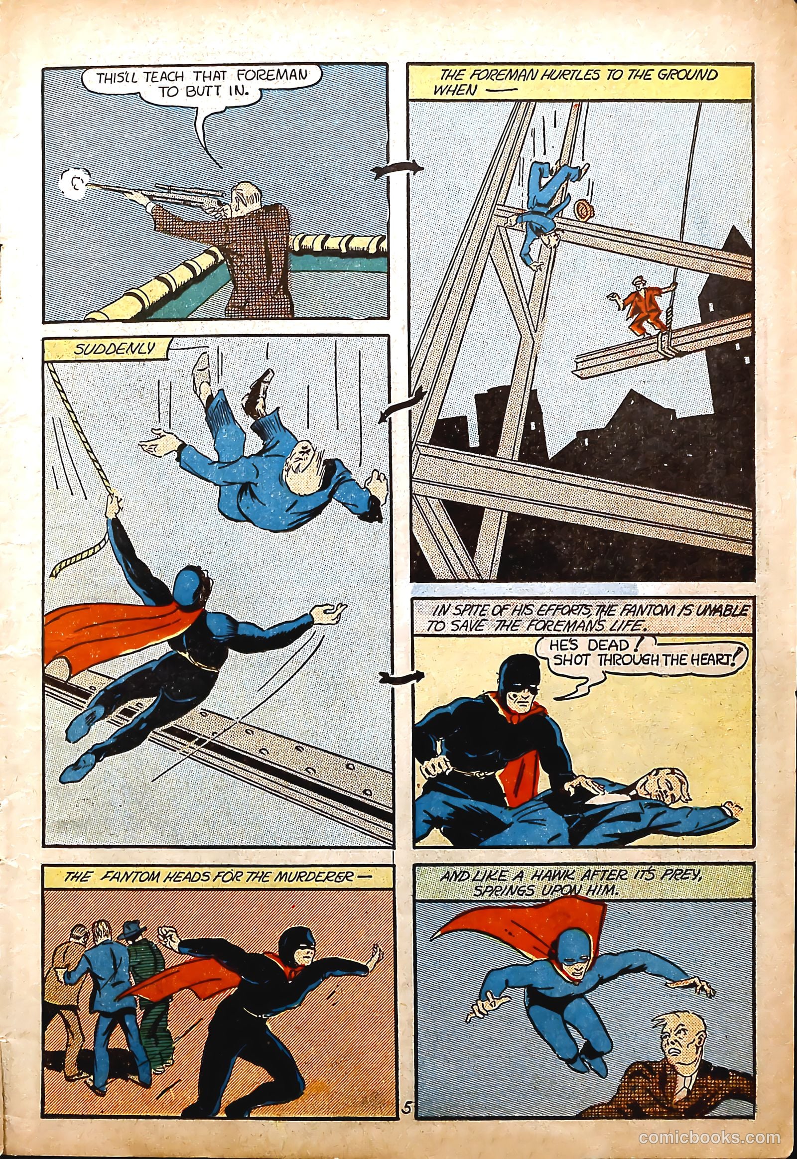 Amazing Mystery Funnies #23 (1943, Centaur) — page 6 of 63