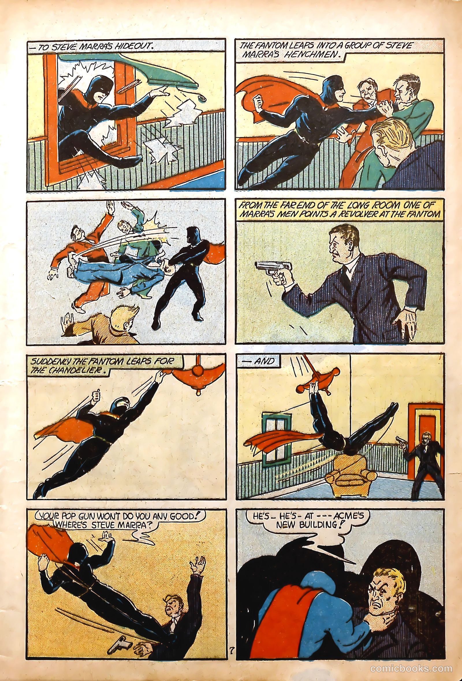 Amazing Mystery Funnies #23 (1943, Centaur) — page 8 of 63