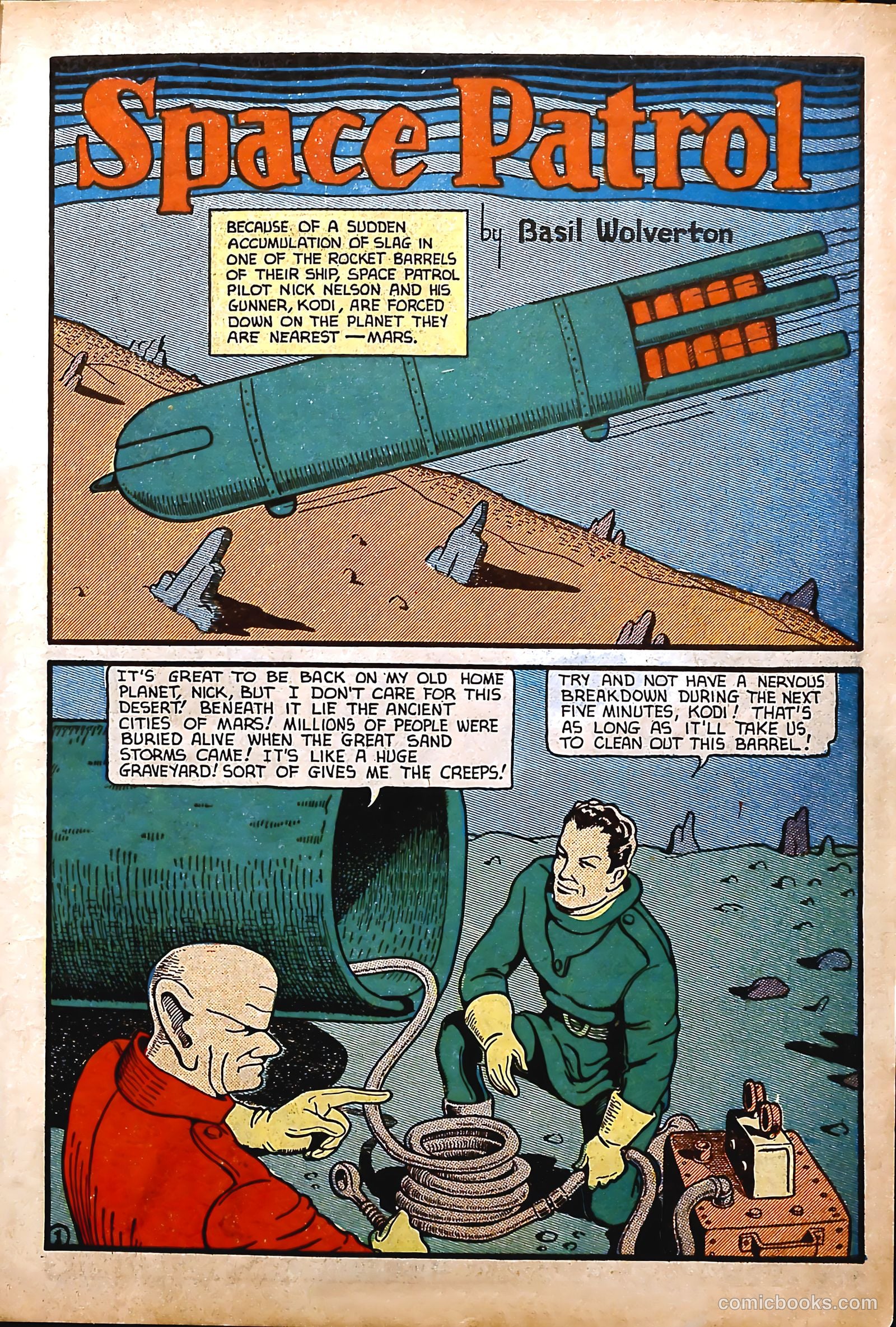 Amazing Mystery Funnies #23 (1943, Centaur) — page 10 of 63