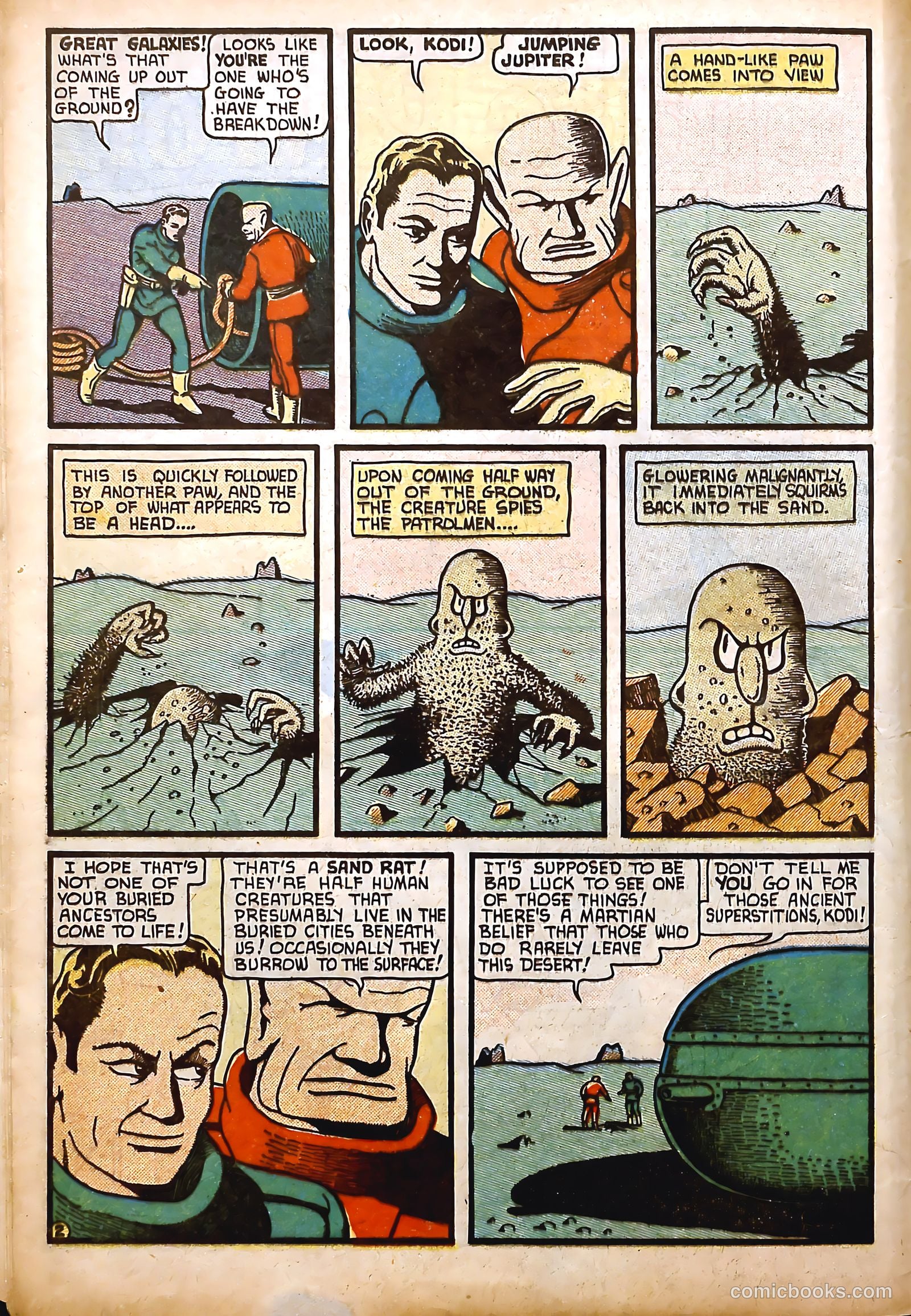 Amazing Mystery Funnies #23 (1943, Centaur) — page 11 of 63