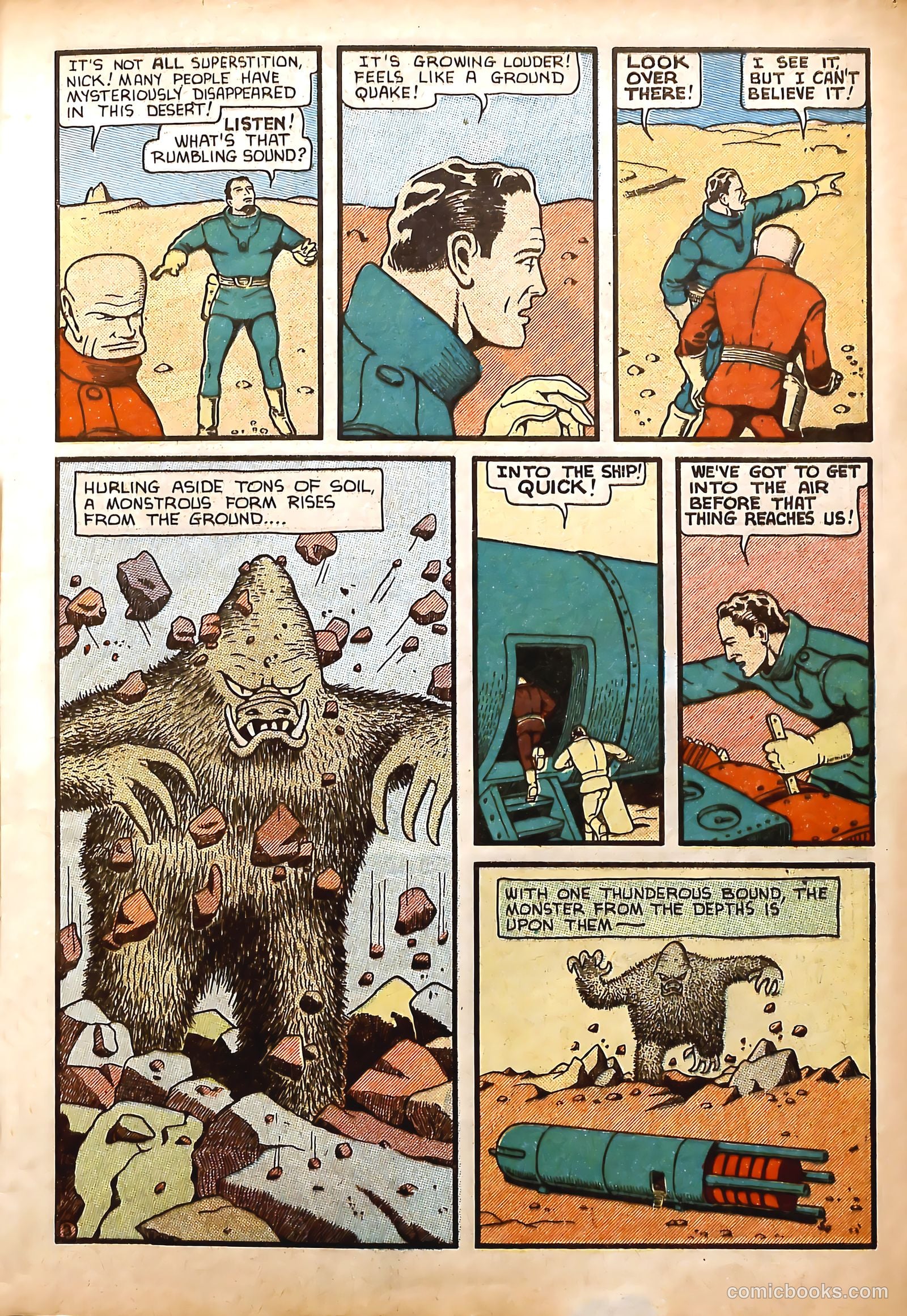 Amazing Mystery Funnies #23 (1943, Centaur) — page 12 of 63