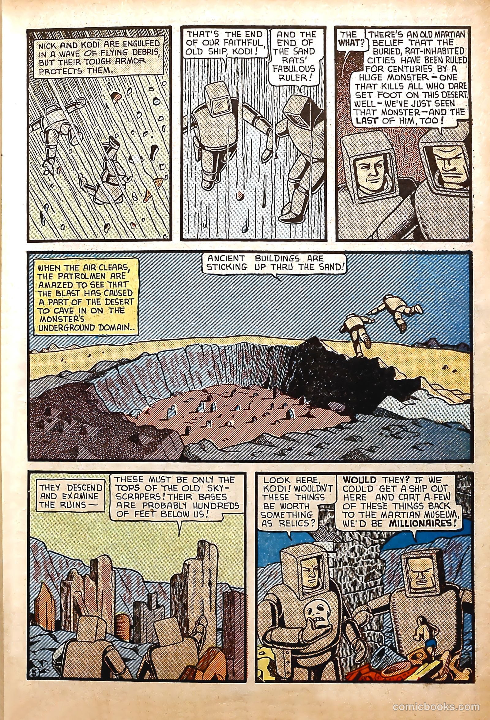 Amazing Mystery Funnies #23 (1943, Centaur) — page 14 of 63