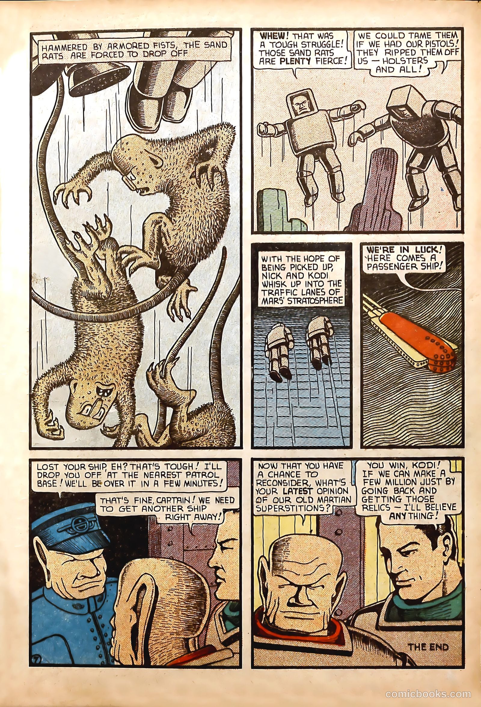 Amazing Mystery Funnies #23 (1943, Centaur) — page 16 of 63