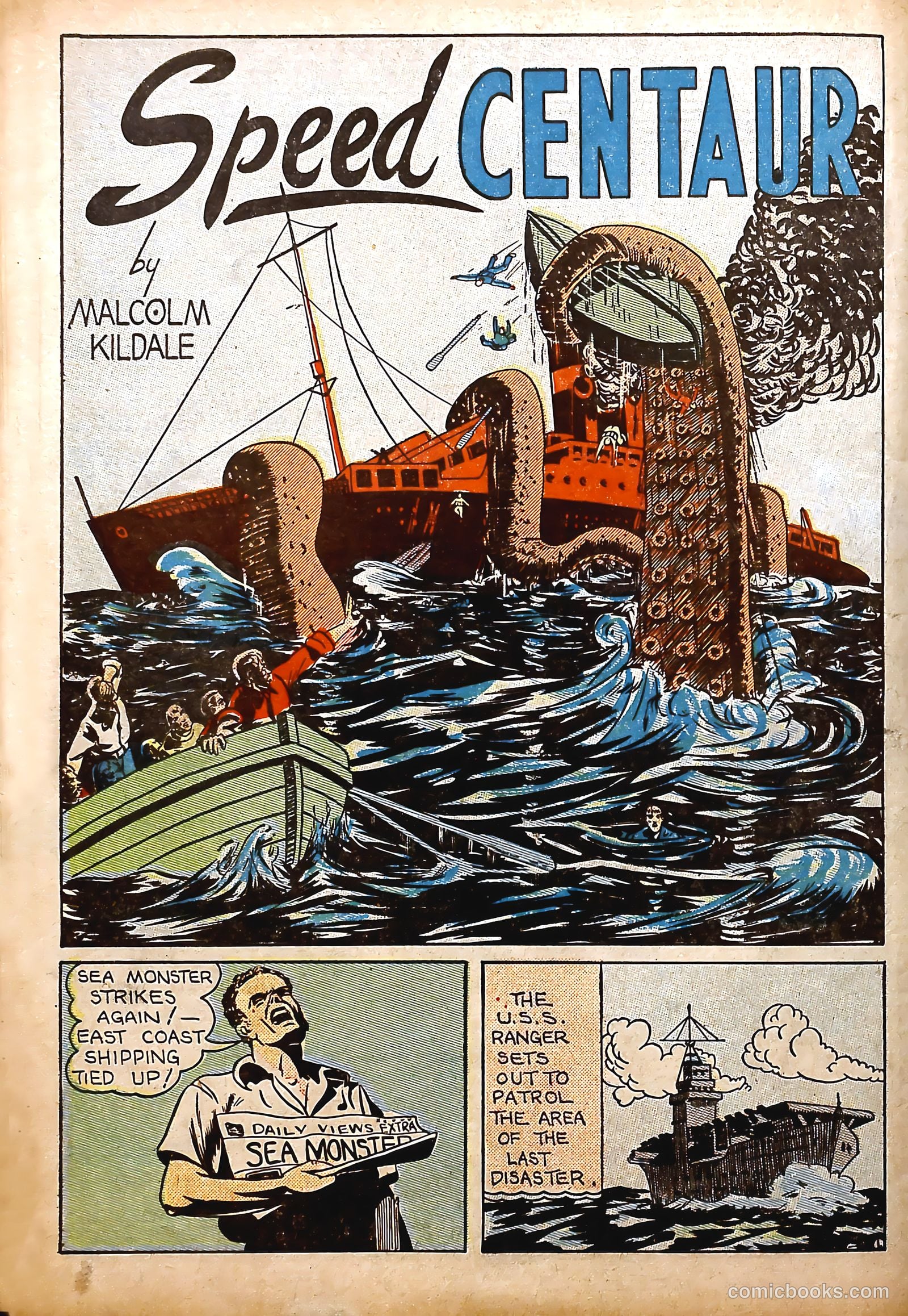 Amazing Mystery Funnies #23 (1943, Centaur) — page 17 of 63