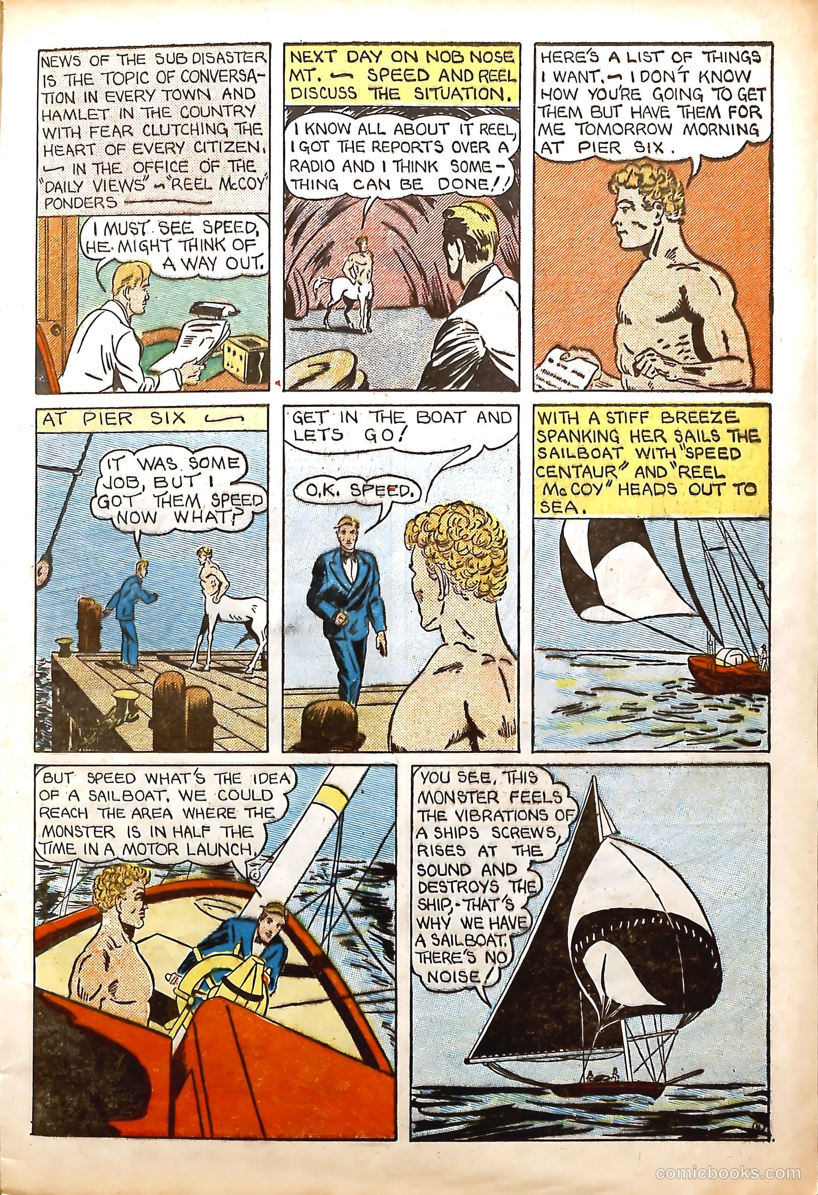 Amazing Mystery Funnies #23 (1943, Centaur) — page 20 of 63