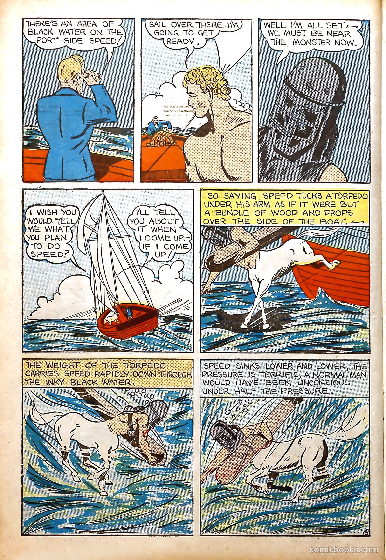 Amazing Mystery Funnies #23 (1943, Centaur) — page 21 of 63