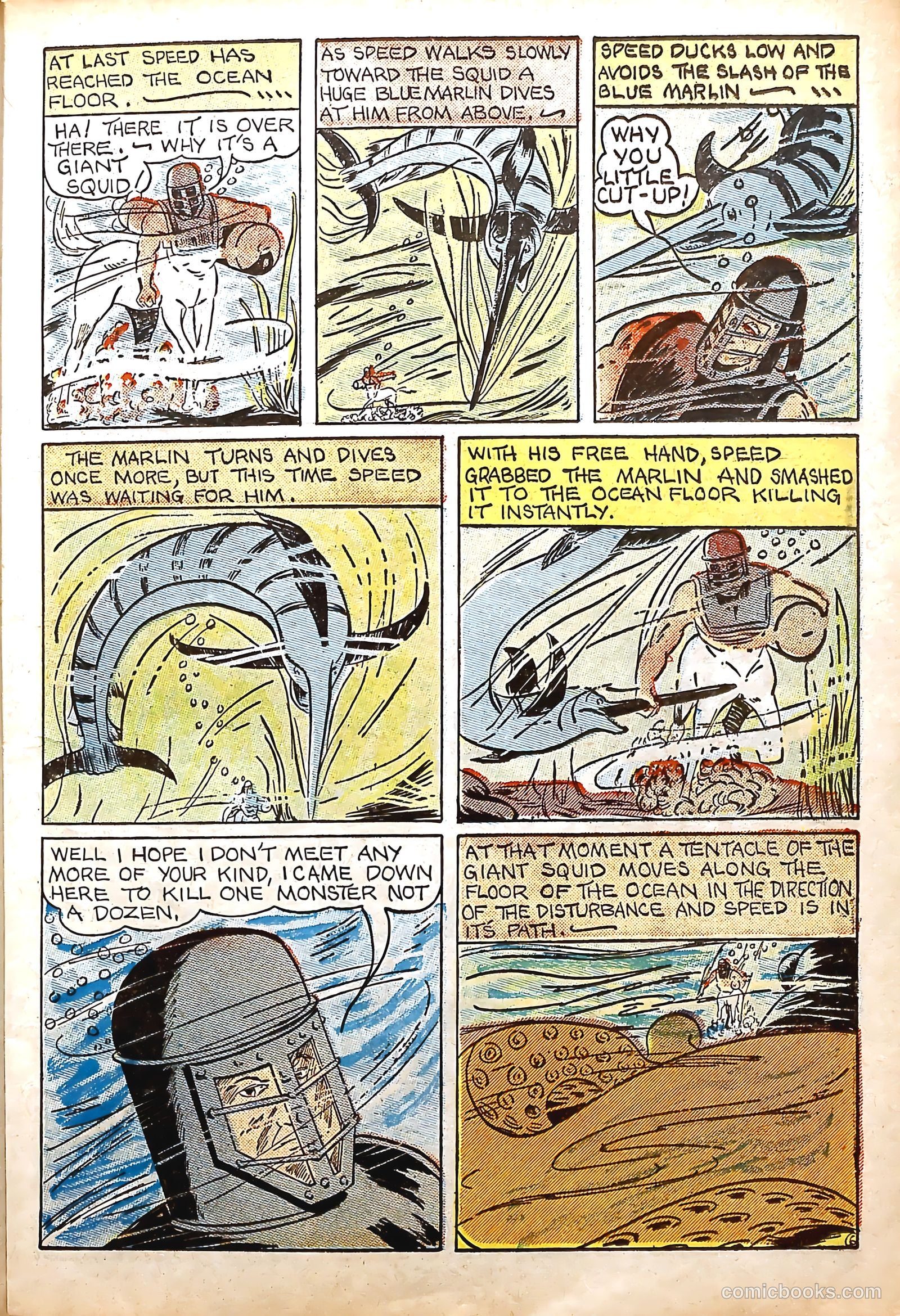 Amazing Mystery Funnies #23 (1943, Centaur) — page 22 of 63