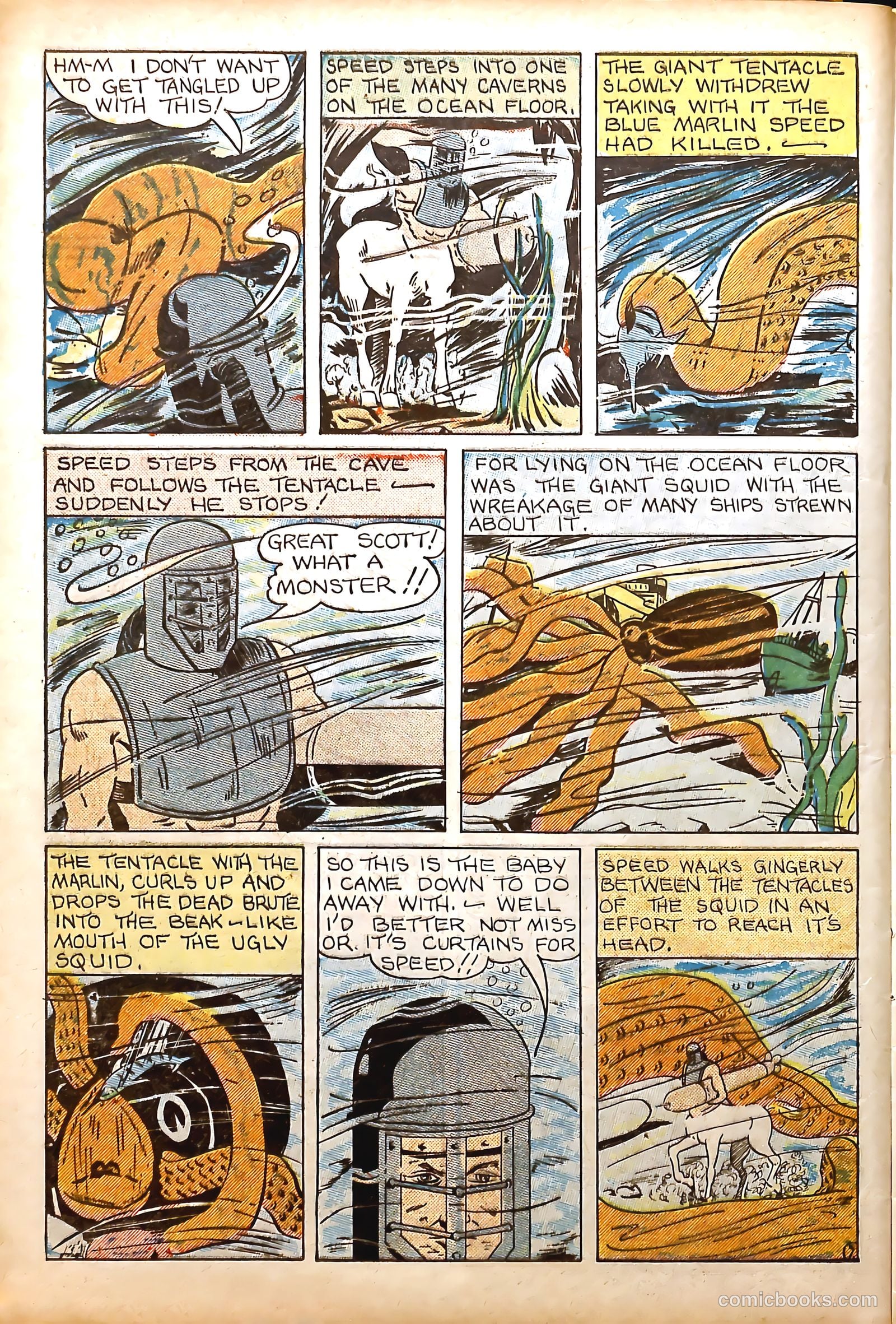 Amazing Mystery Funnies #23 (1943, Centaur) — page 23 of 63
