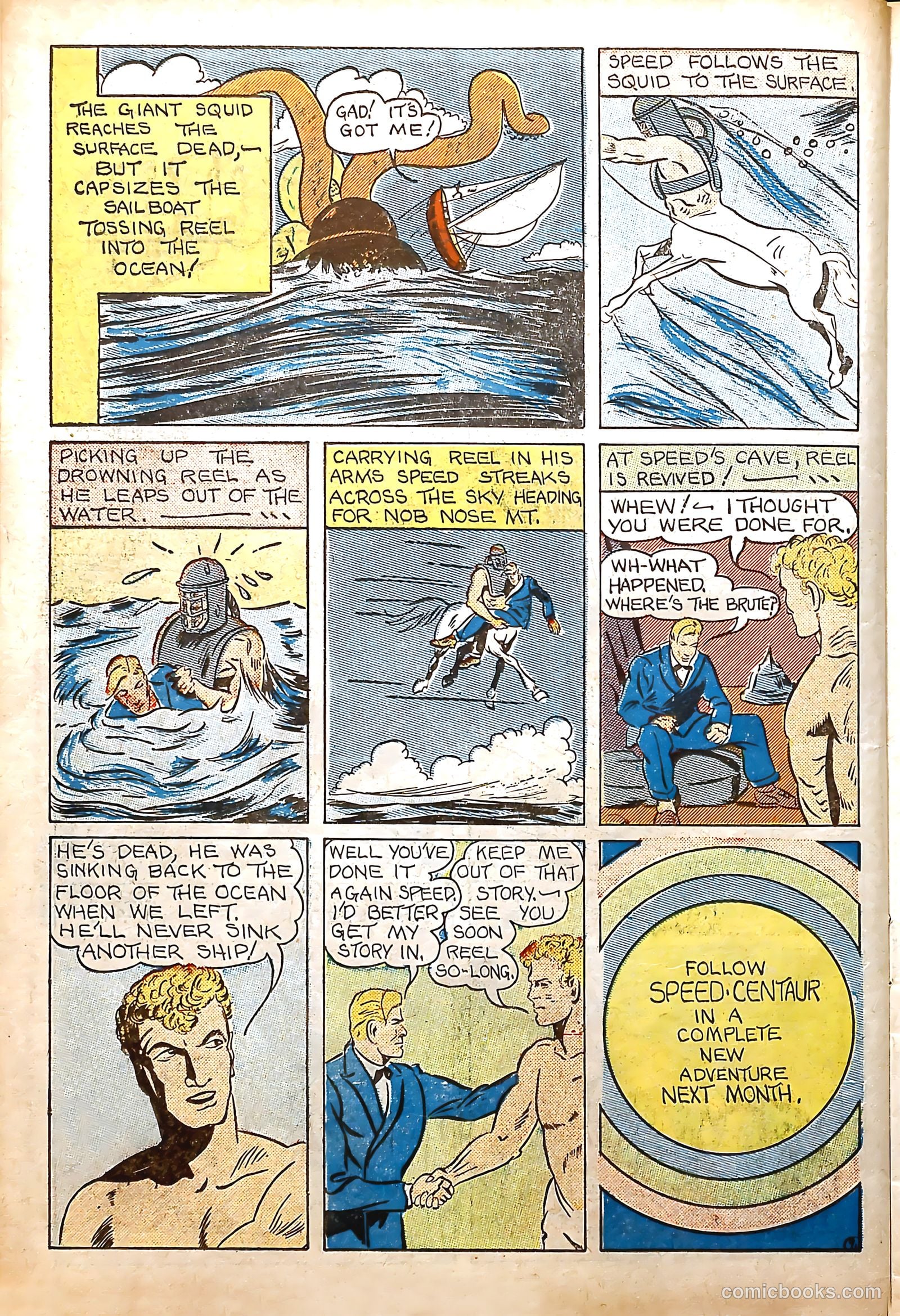 Amazing Mystery Funnies #23 (1943, Centaur) — page 25 of 63
