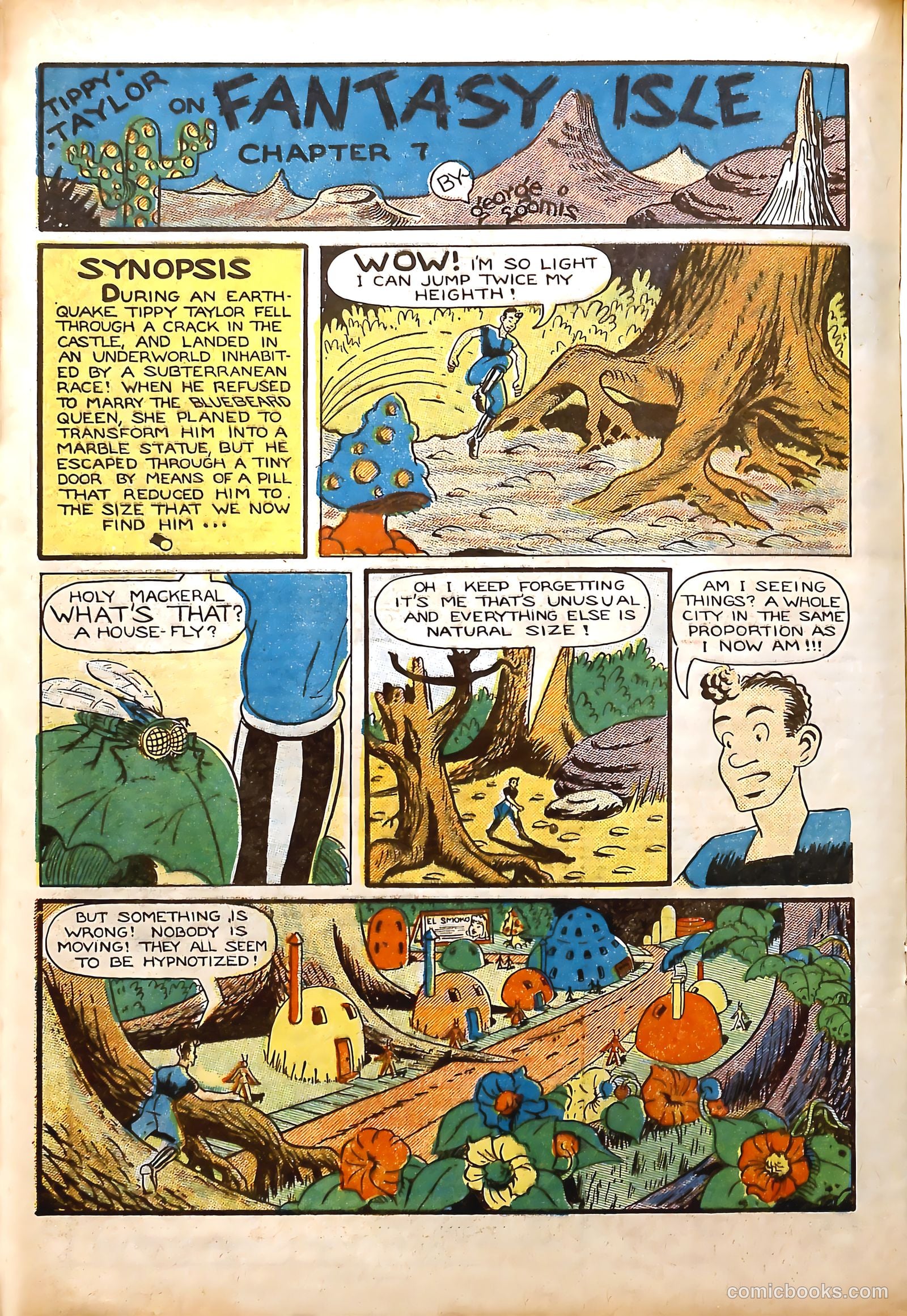 Amazing Mystery Funnies #23 (1943, Centaur) — page 33 of 63