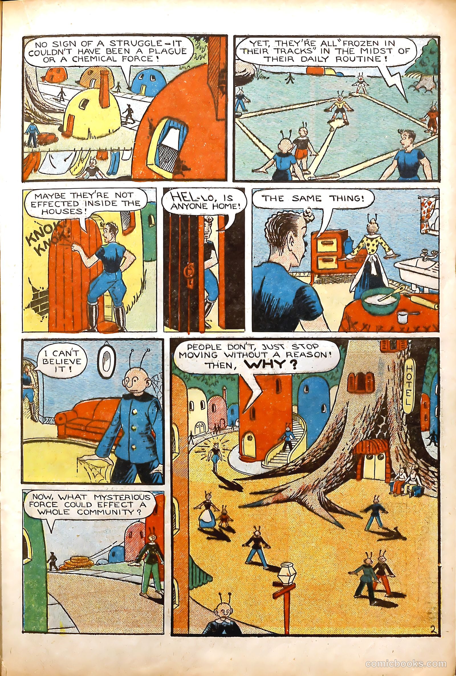 Amazing Mystery Funnies #23 (1943, Centaur) — page 34 of 63