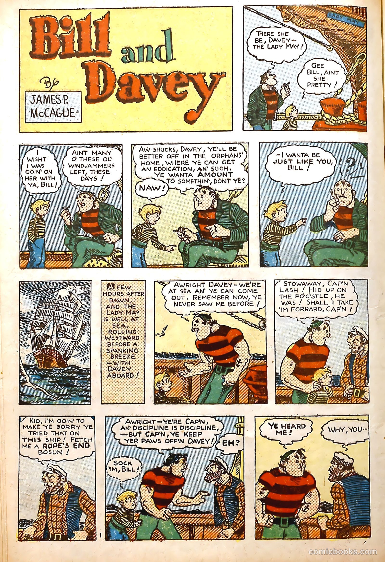 Amazing Mystery Funnies #23 (1943, Centaur) — page 41 of 63