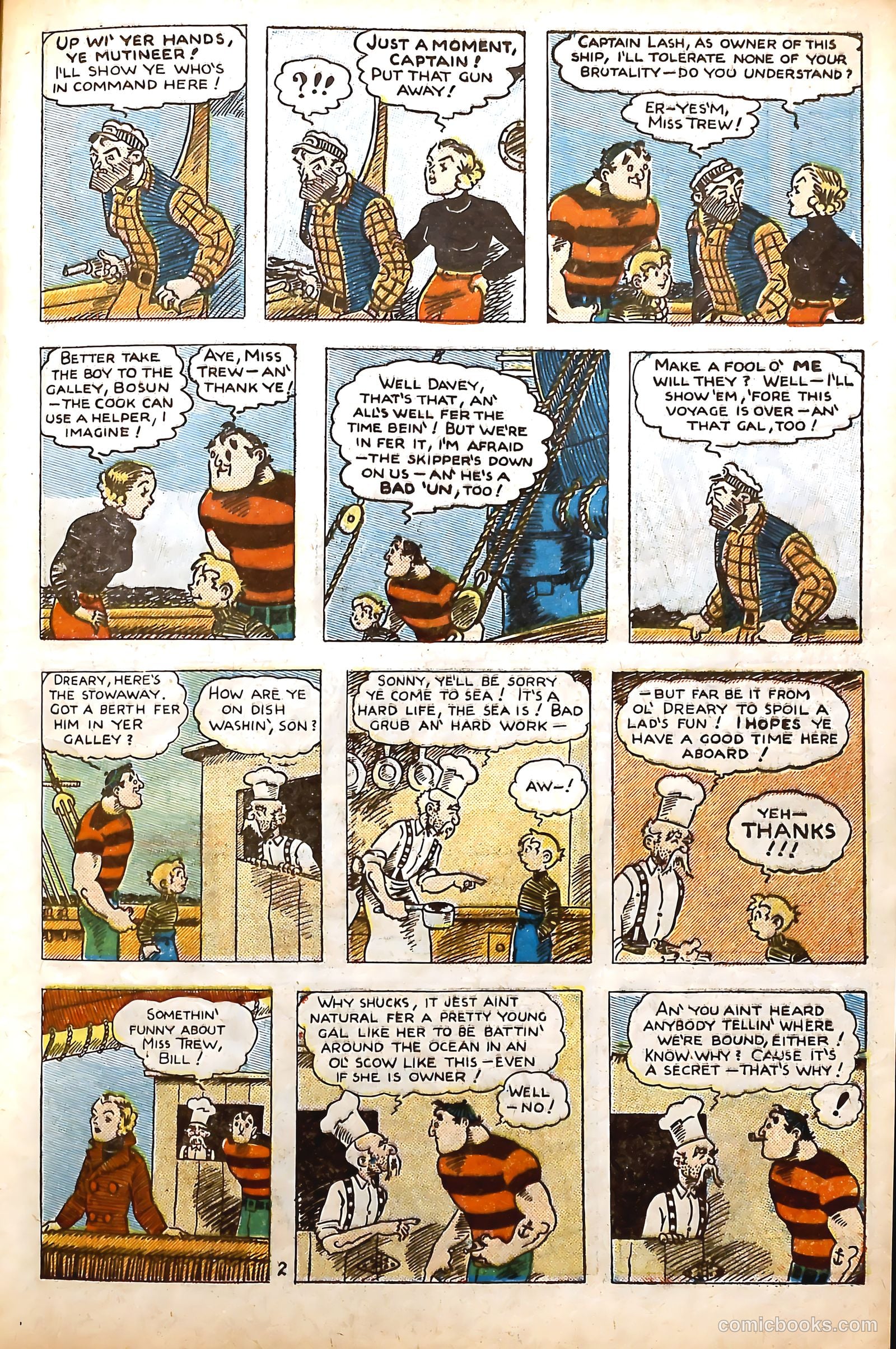 Amazing Mystery Funnies #23 (1943, Centaur) — page 42 of 63