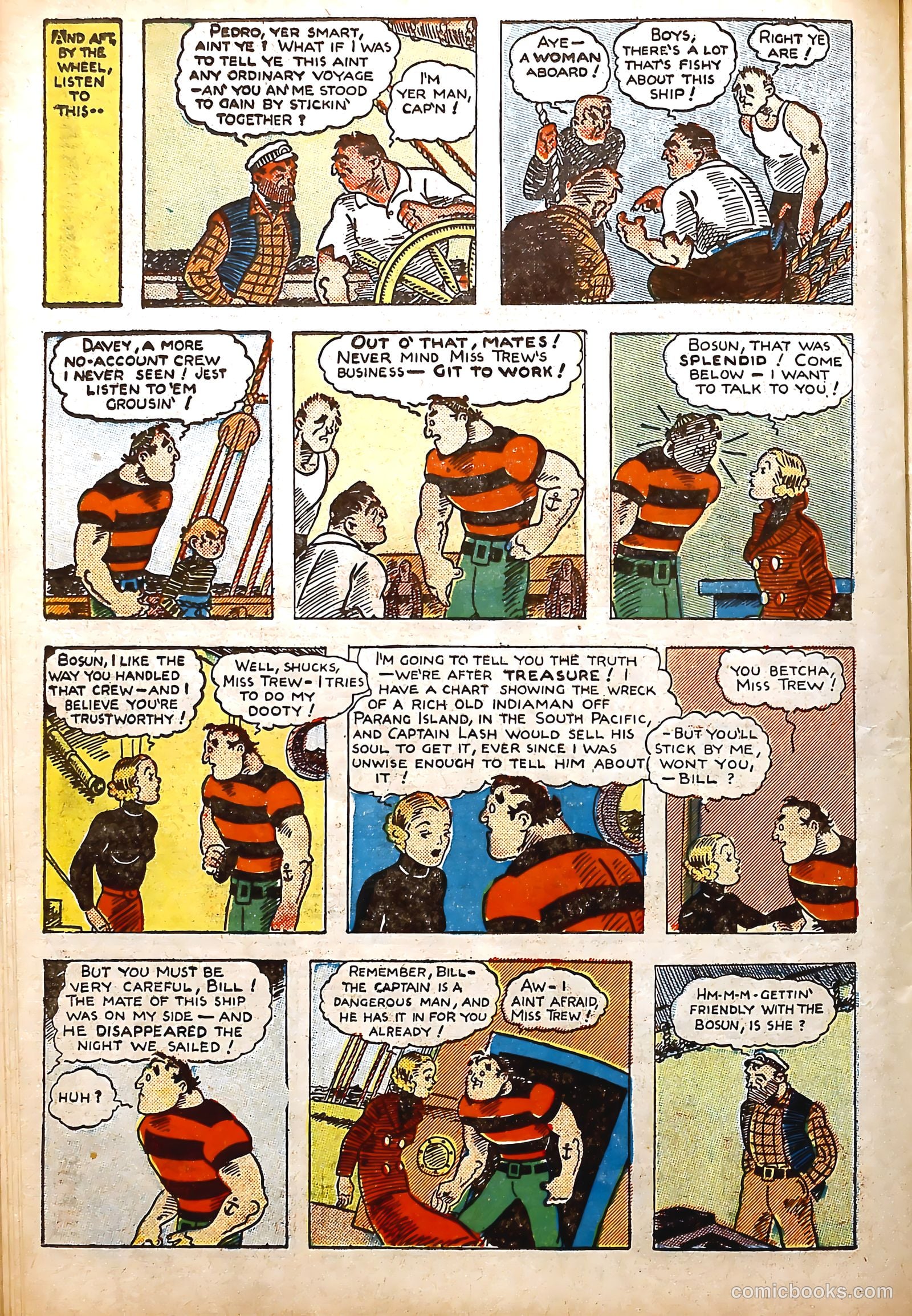 Amazing Mystery Funnies #23 (1943, Centaur) — page 43 of 63