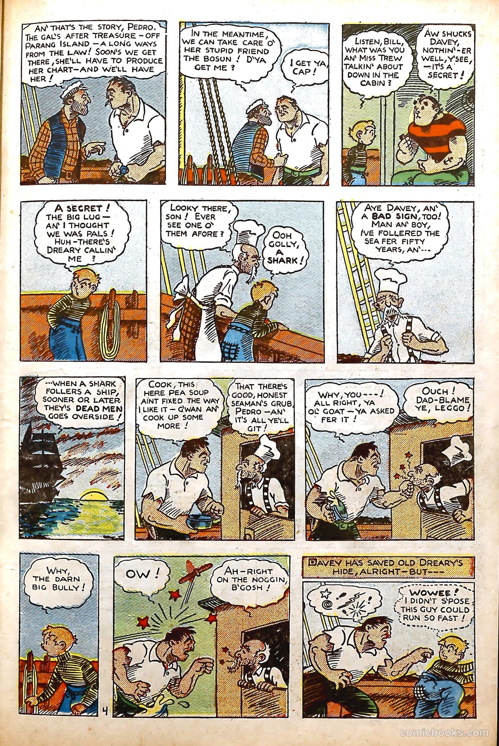 Amazing Mystery Funnies #23 (1943, Centaur) — page 44 of 63