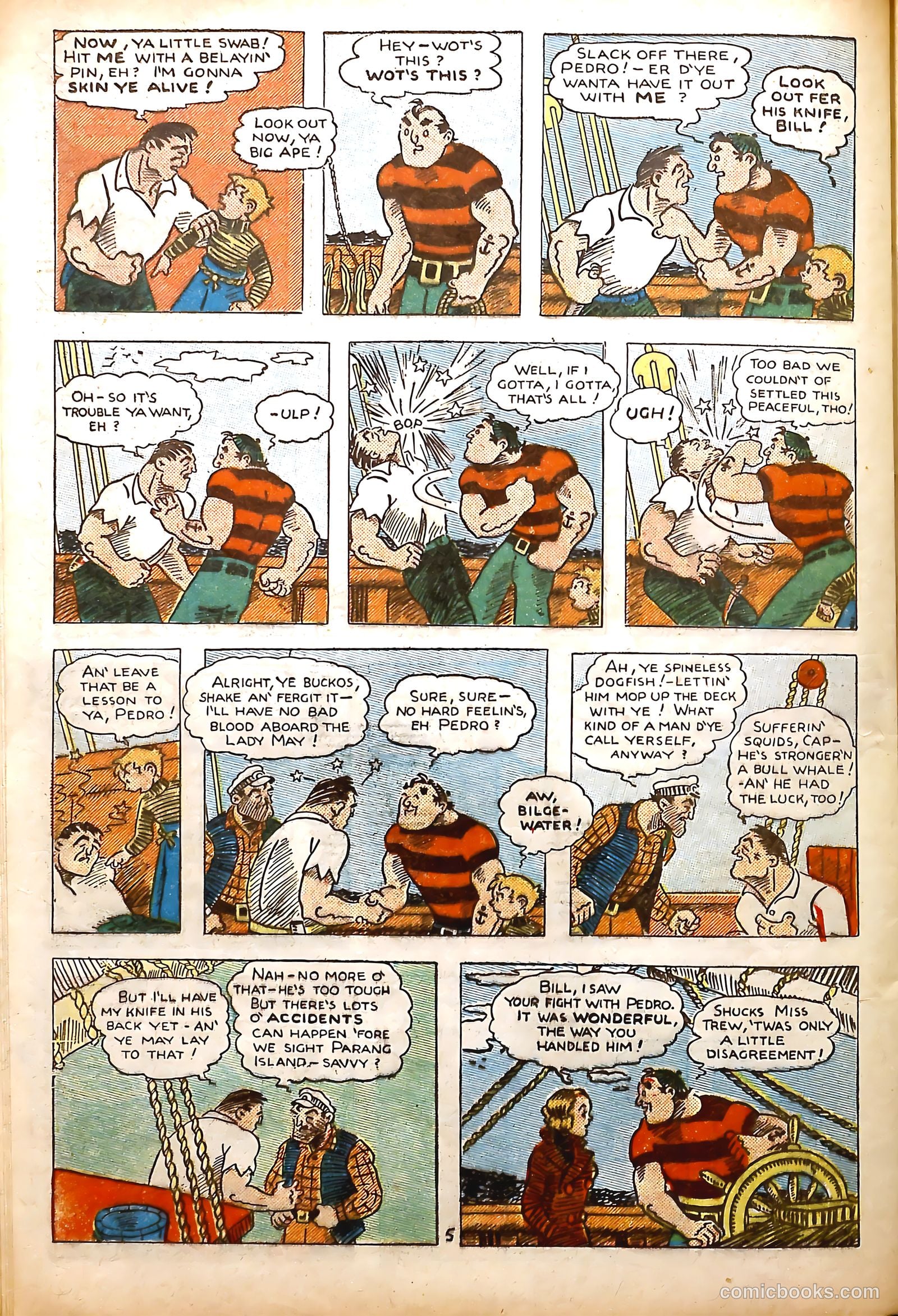 Amazing Mystery Funnies #23 (1943, Centaur) — page 45 of 63