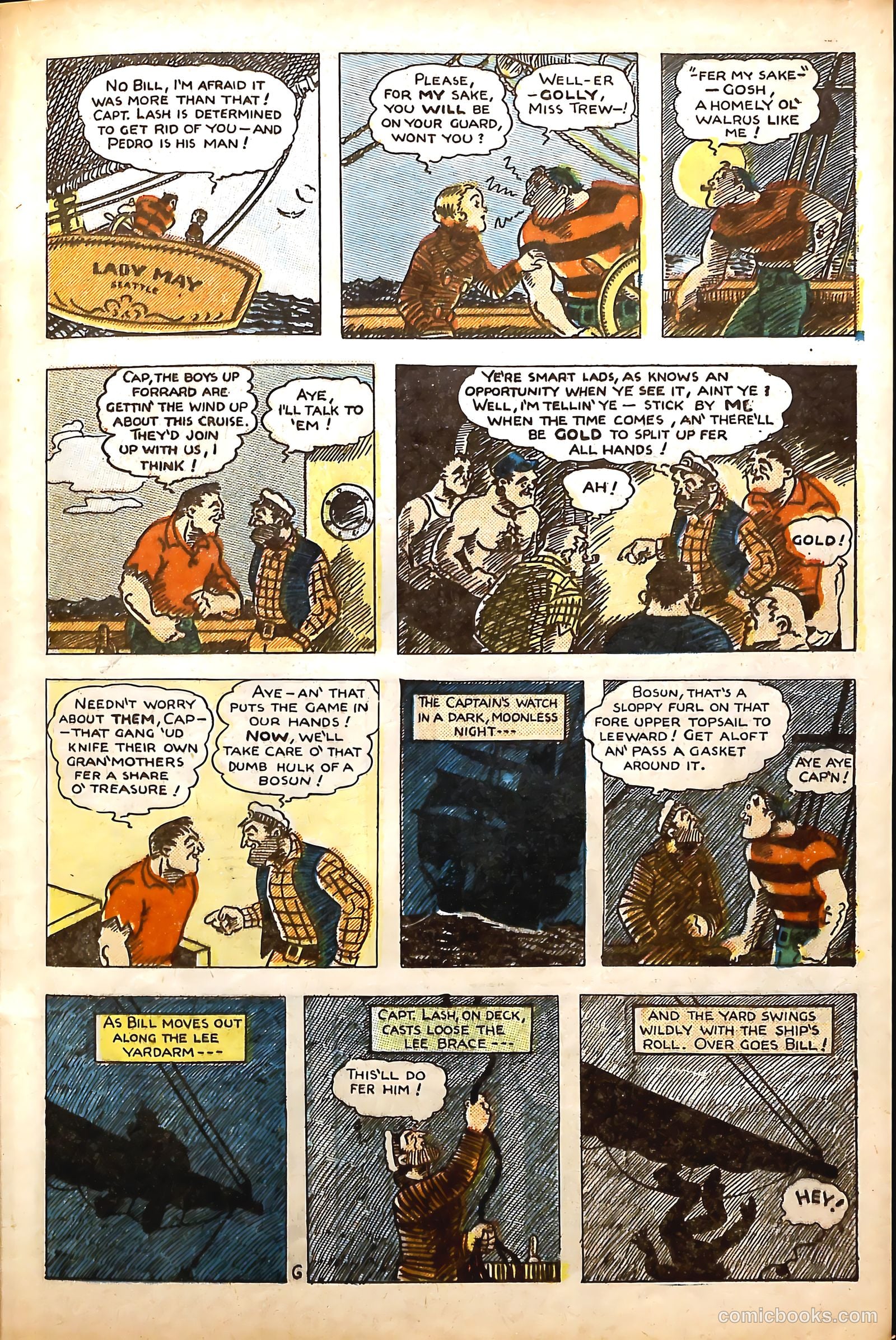 Amazing Mystery Funnies #23 (1943, Centaur) — page 46 of 63
