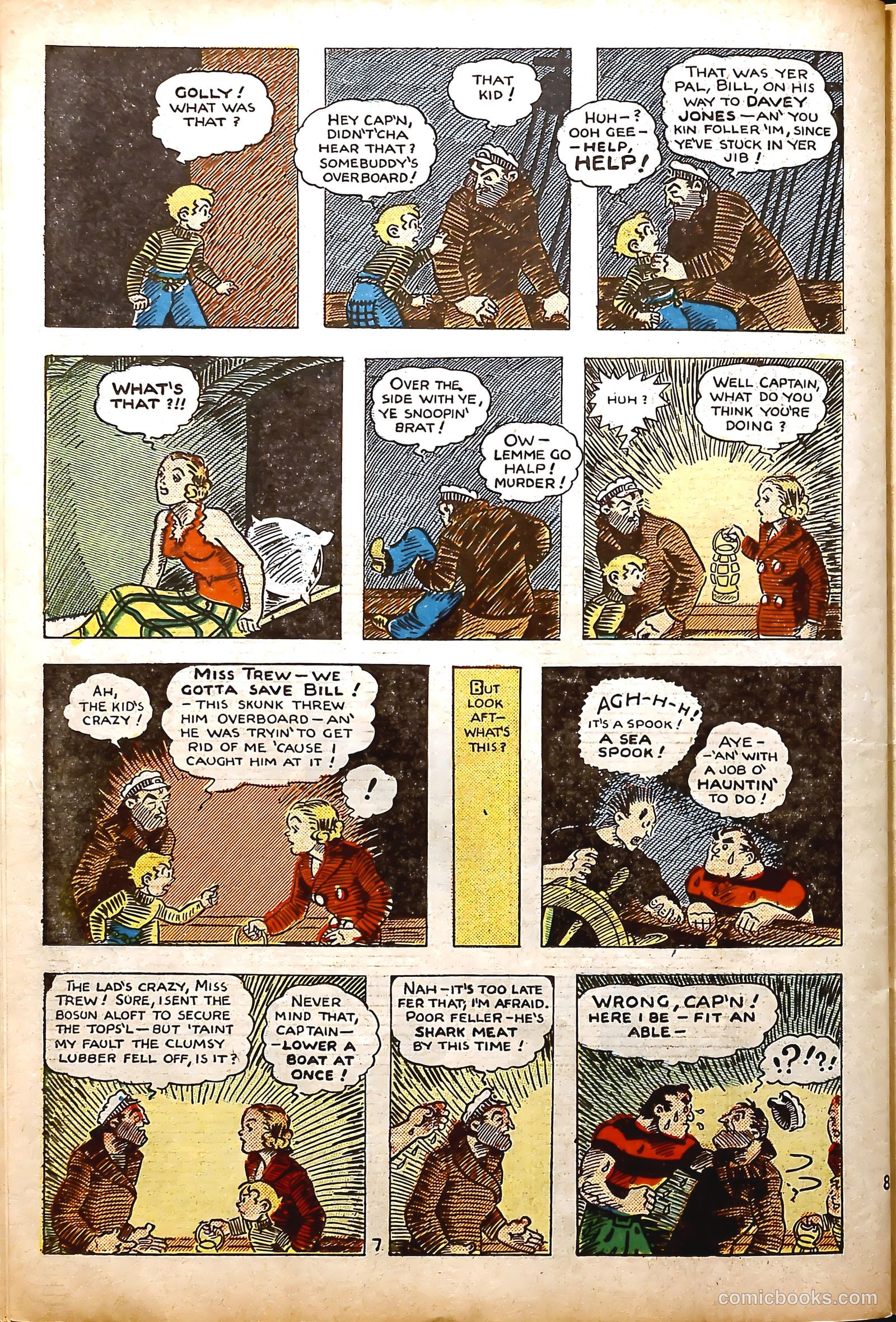 Amazing Mystery Funnies #23 (1943, Centaur) — page 47 of 63