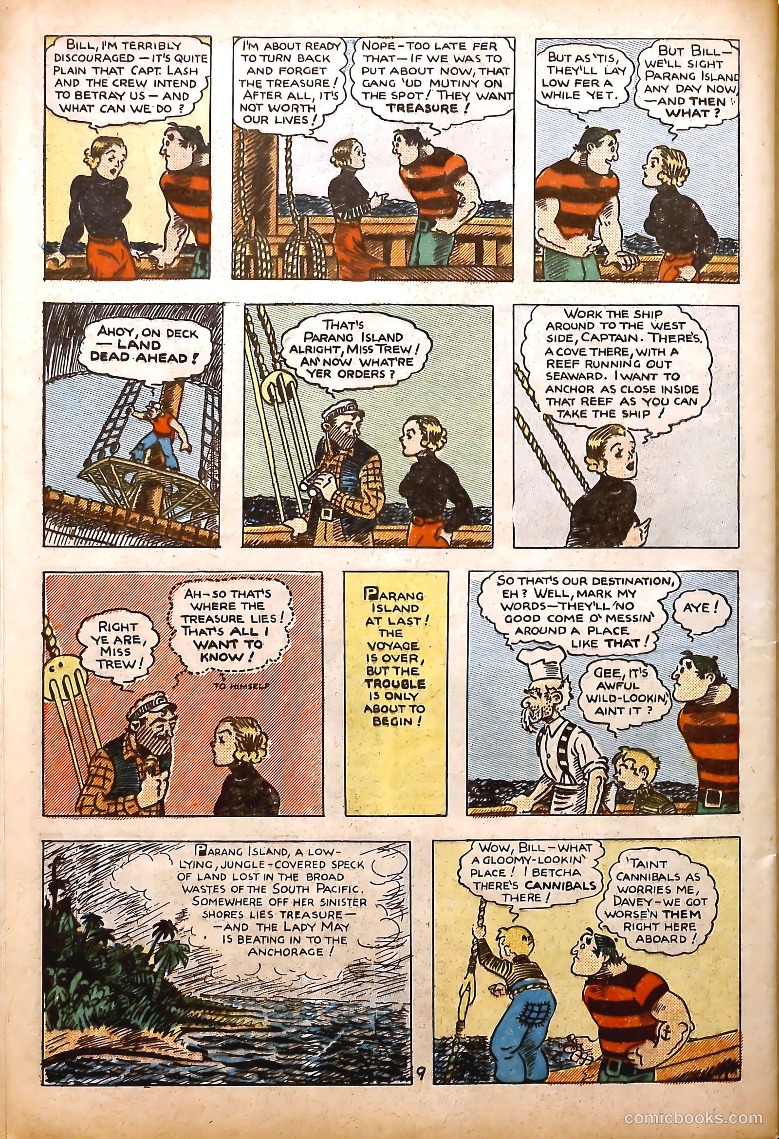 Amazing Mystery Funnies #23 (1943, Centaur) — page 49 of 63