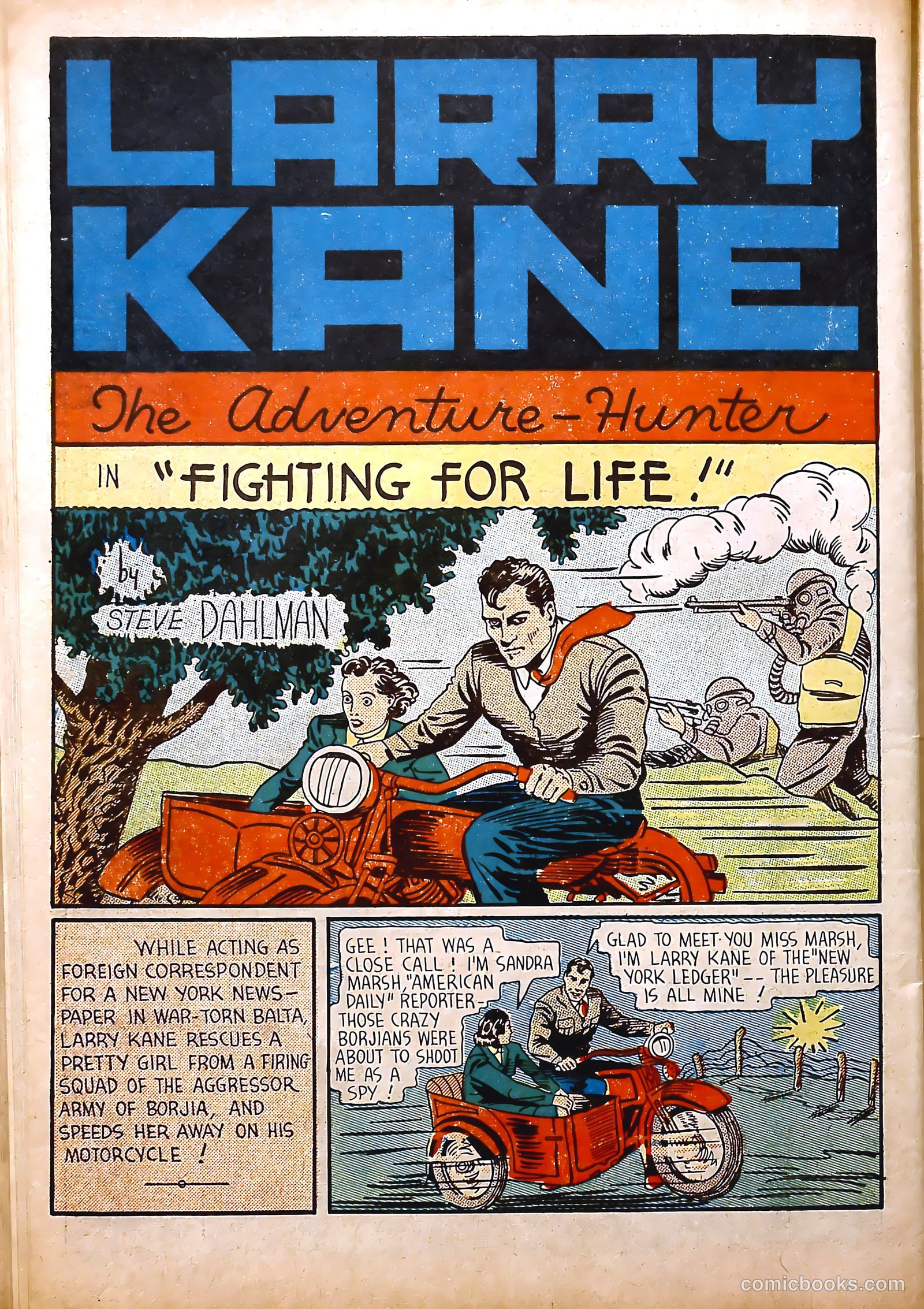Amazing Mystery Funnies #23 (1943, Centaur) — page 51 of 63