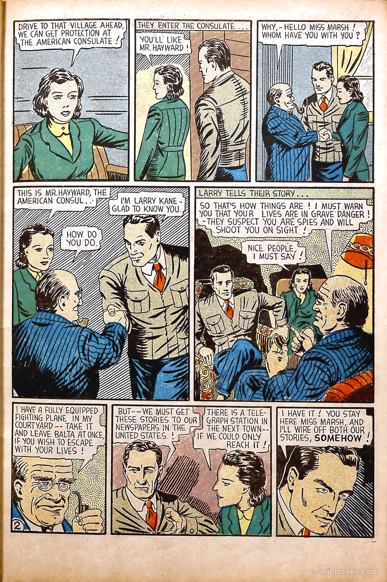 Amazing Mystery Funnies #23 (1943, Centaur) — page 52 of 63