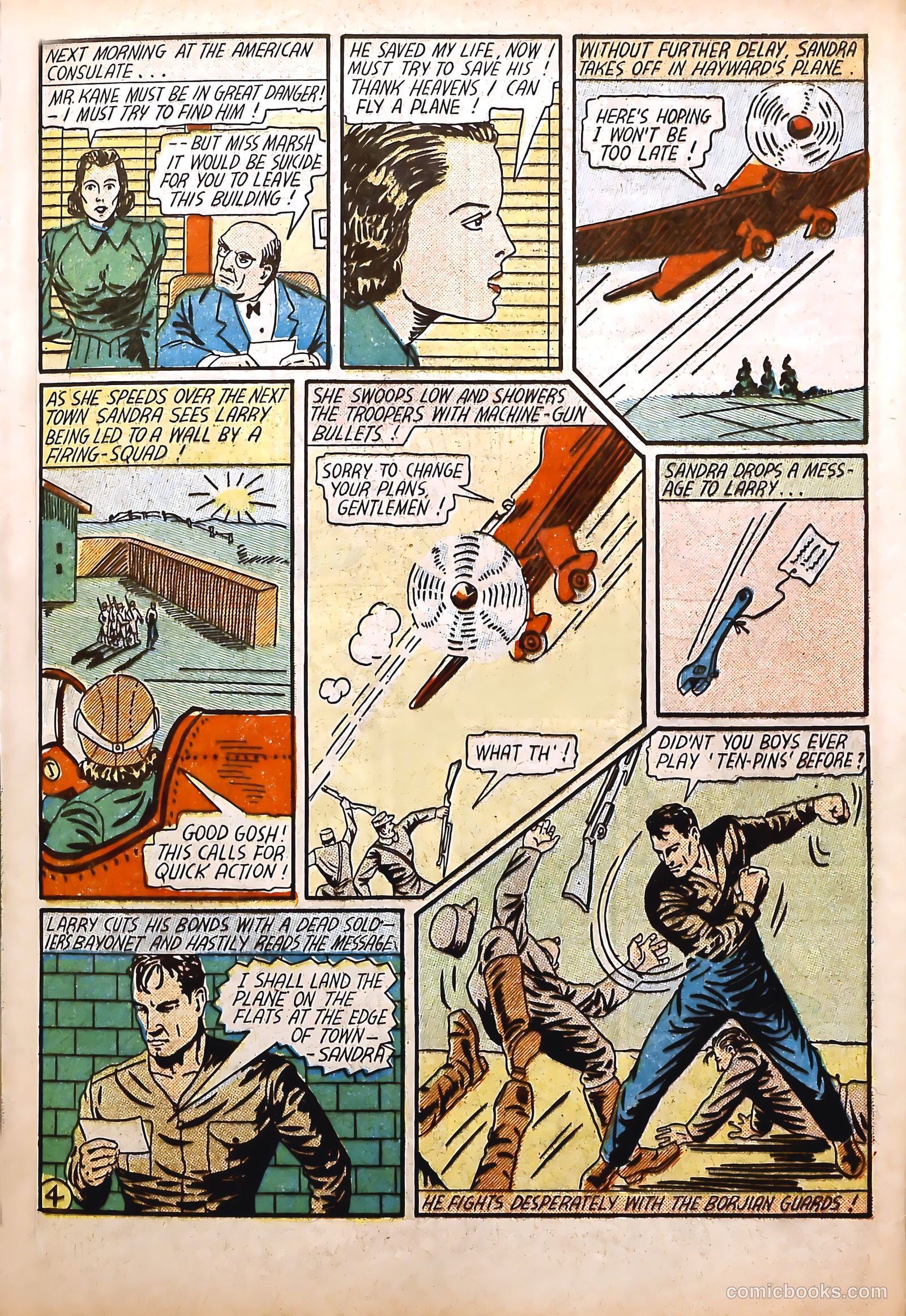 Amazing Mystery Funnies #23 (1943, Centaur) — page 54 of 63