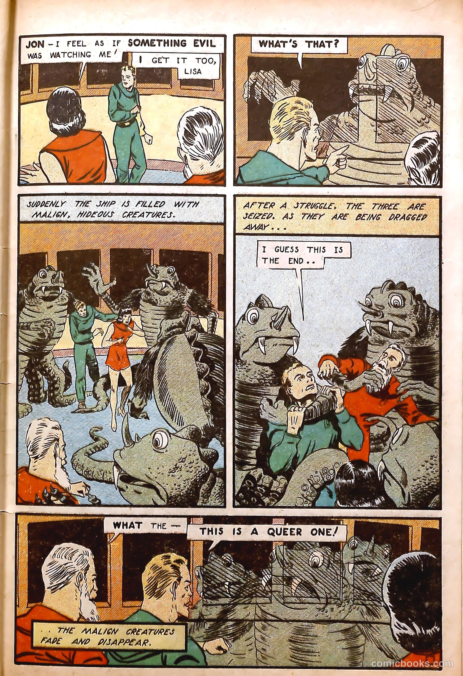 Amazing Mystery Funnies #23 (1943, Centaur) — page 58 of 63