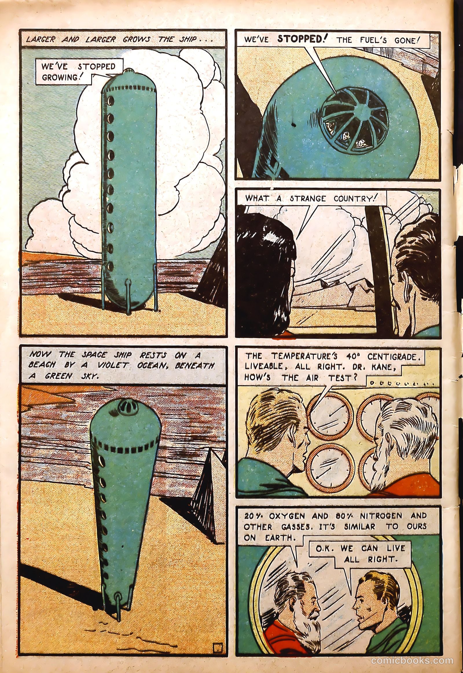 Amazing Mystery Funnies #23 (1943, Centaur) — page 61 of 63