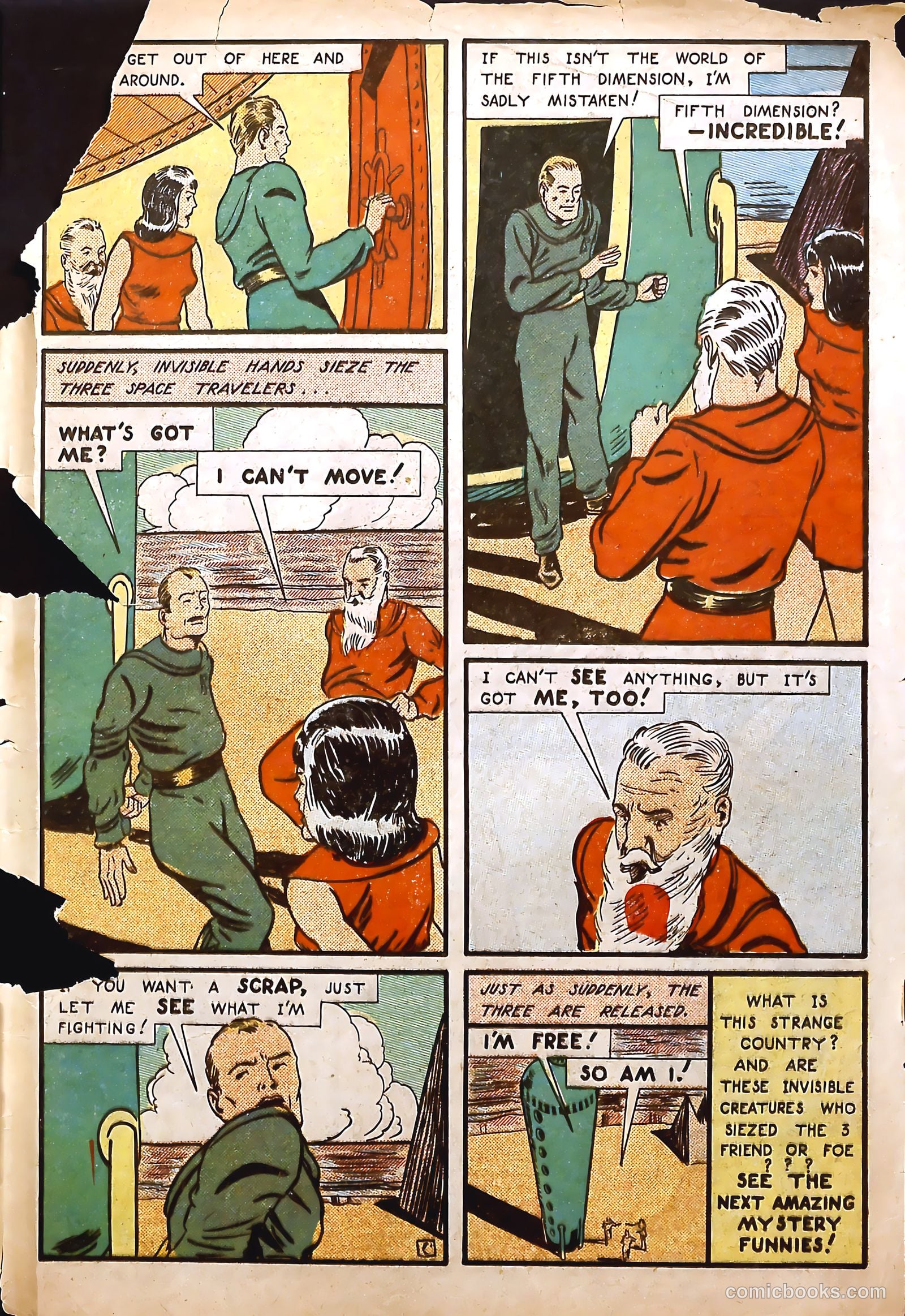 Amazing Mystery Funnies #23 (1943, Centaur) — page 62 of 63