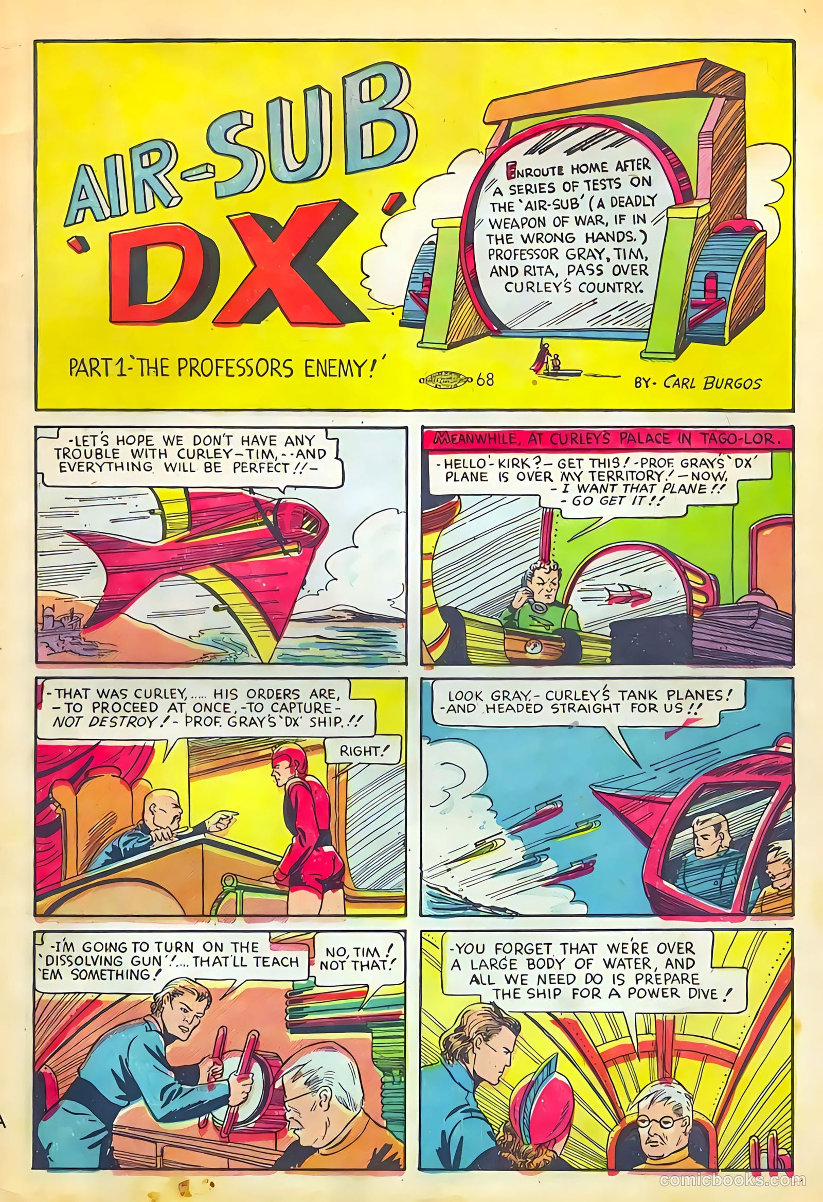 Amazing Mystery Funnies #3 (1939, Centaur) — page 3 of 52
