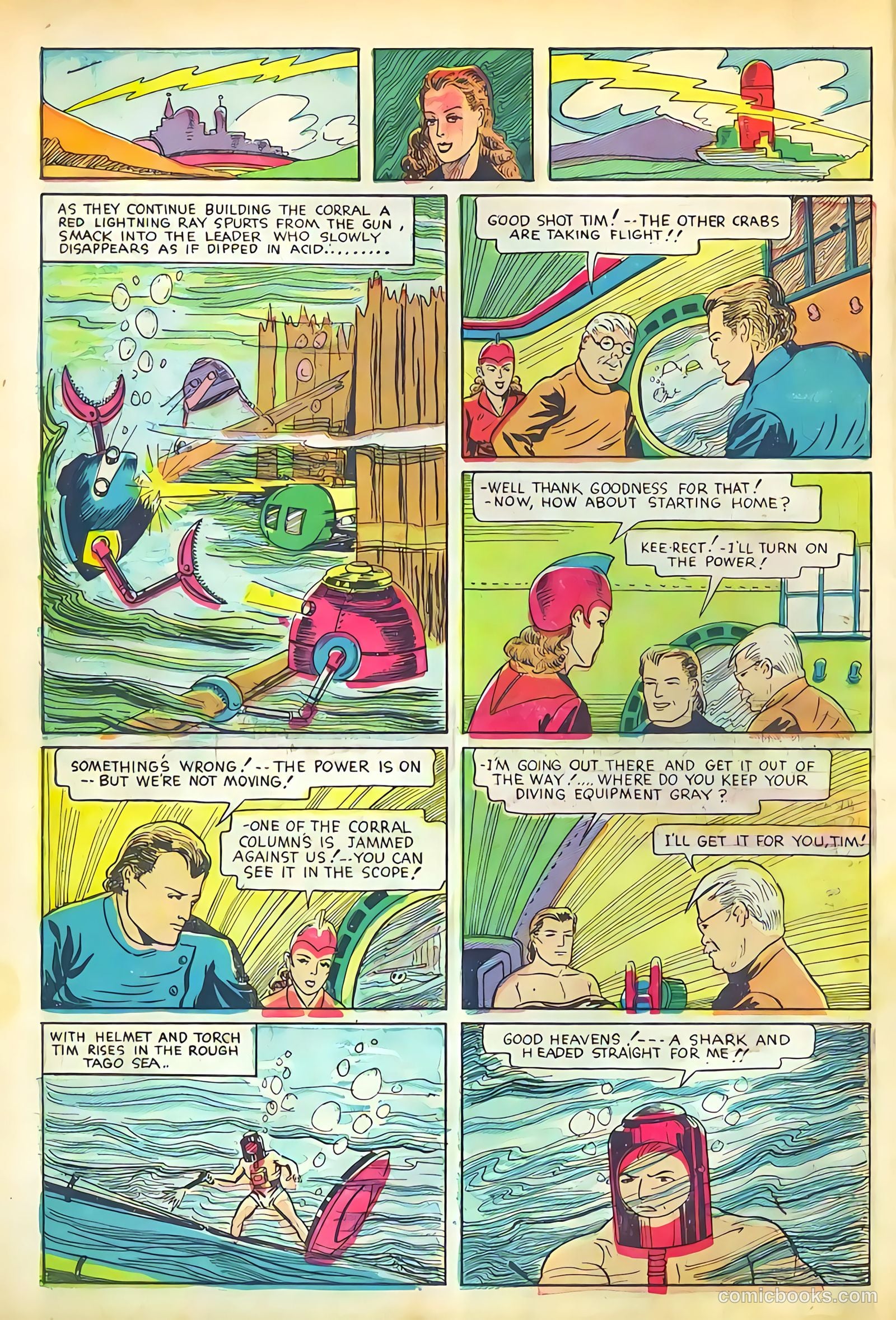 Amazing Mystery Funnies #3 (1939, Centaur) — page 6 of 52