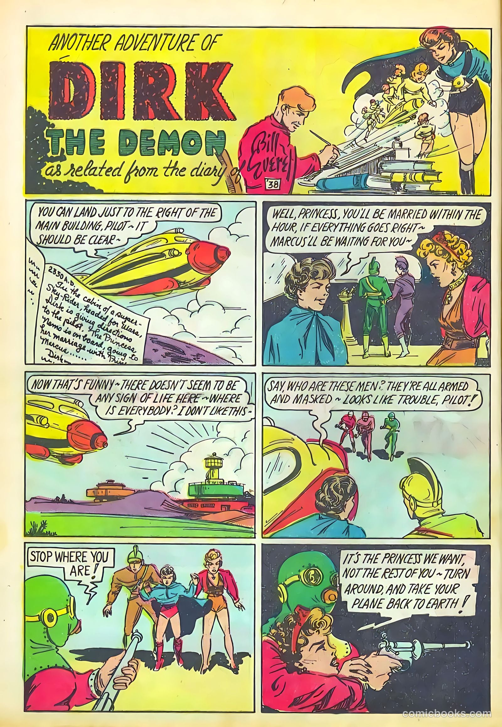 Amazing Mystery Funnies #3 (1939, Centaur) — page 8 of 52