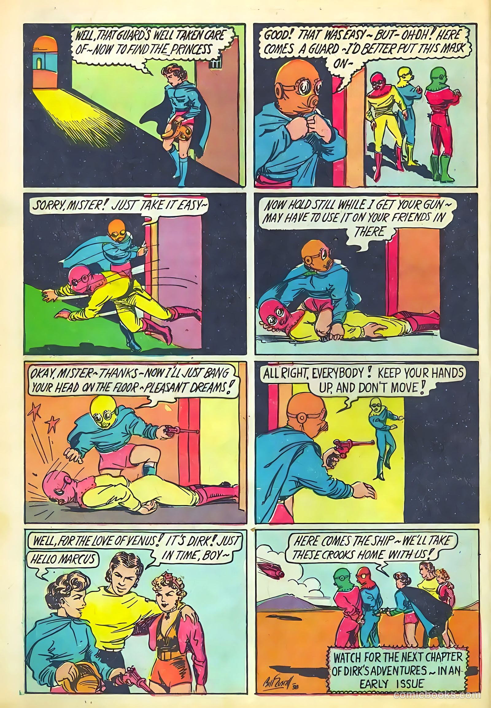 Amazing Mystery Funnies #3 (1939, Centaur) — page 10 of 52