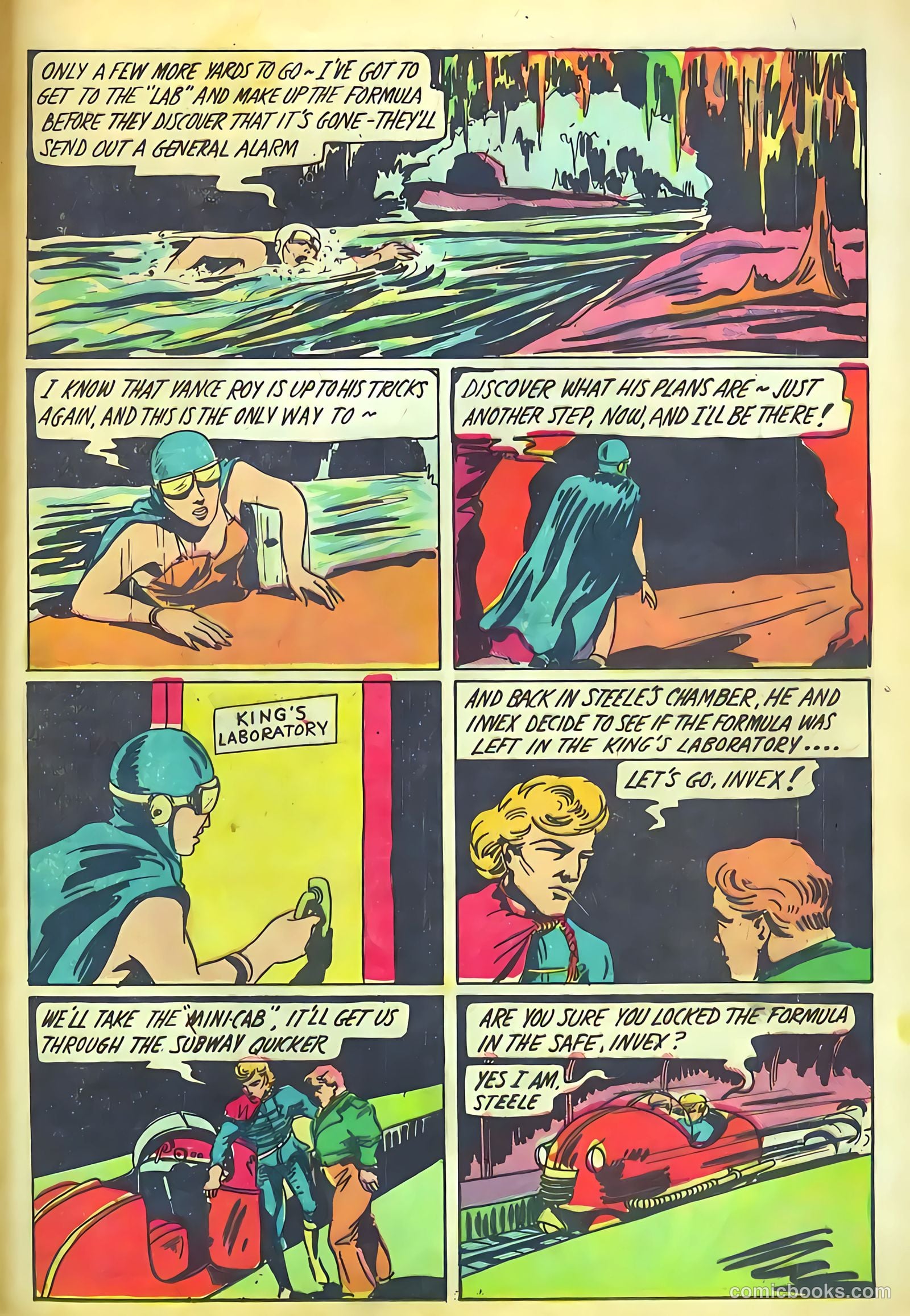 Amazing Mystery Funnies #3 (1939, Centaur) — page 45 of 52