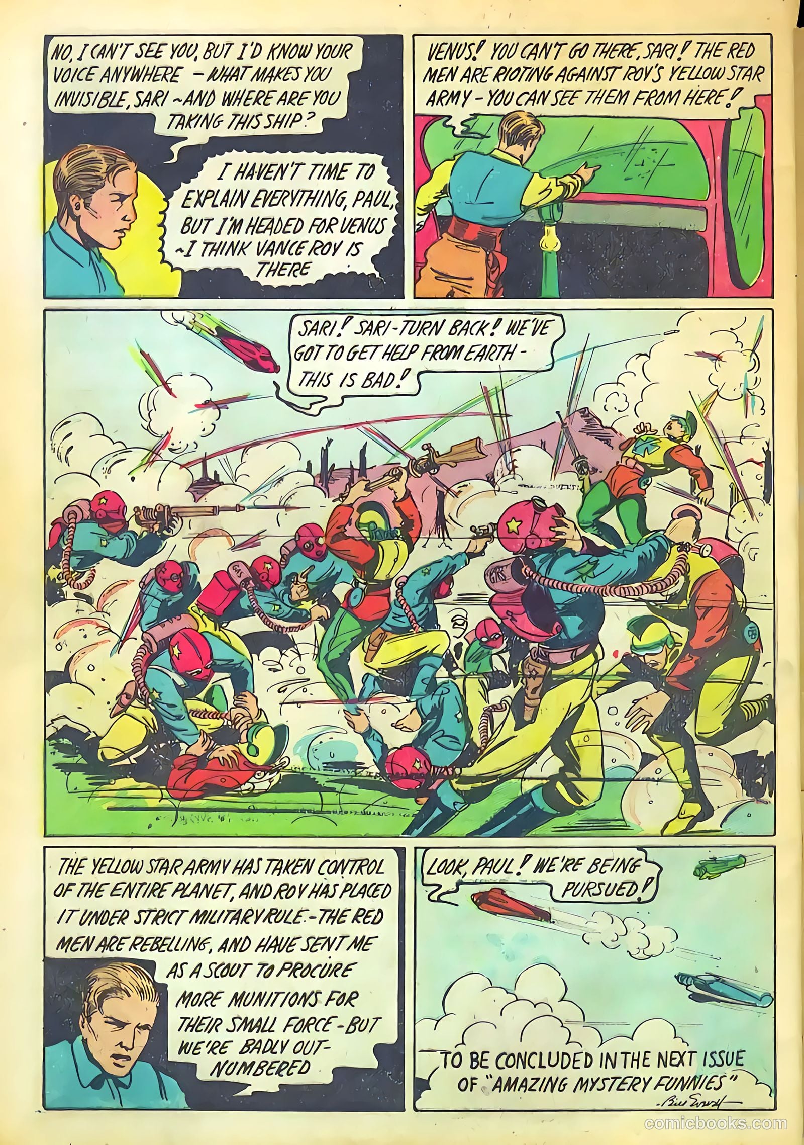 Amazing Mystery Funnies #3 (1939, Centaur) — page 48 of 52