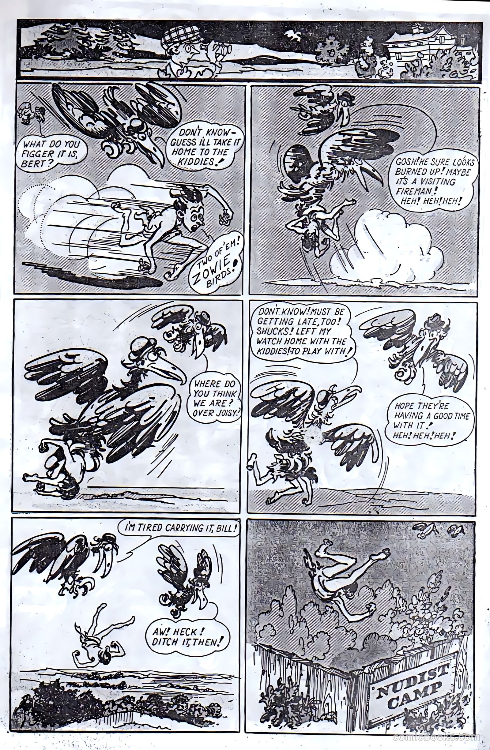 Amazing Mystery Funnies #3 (1939, Centaur) — page 50 of 52