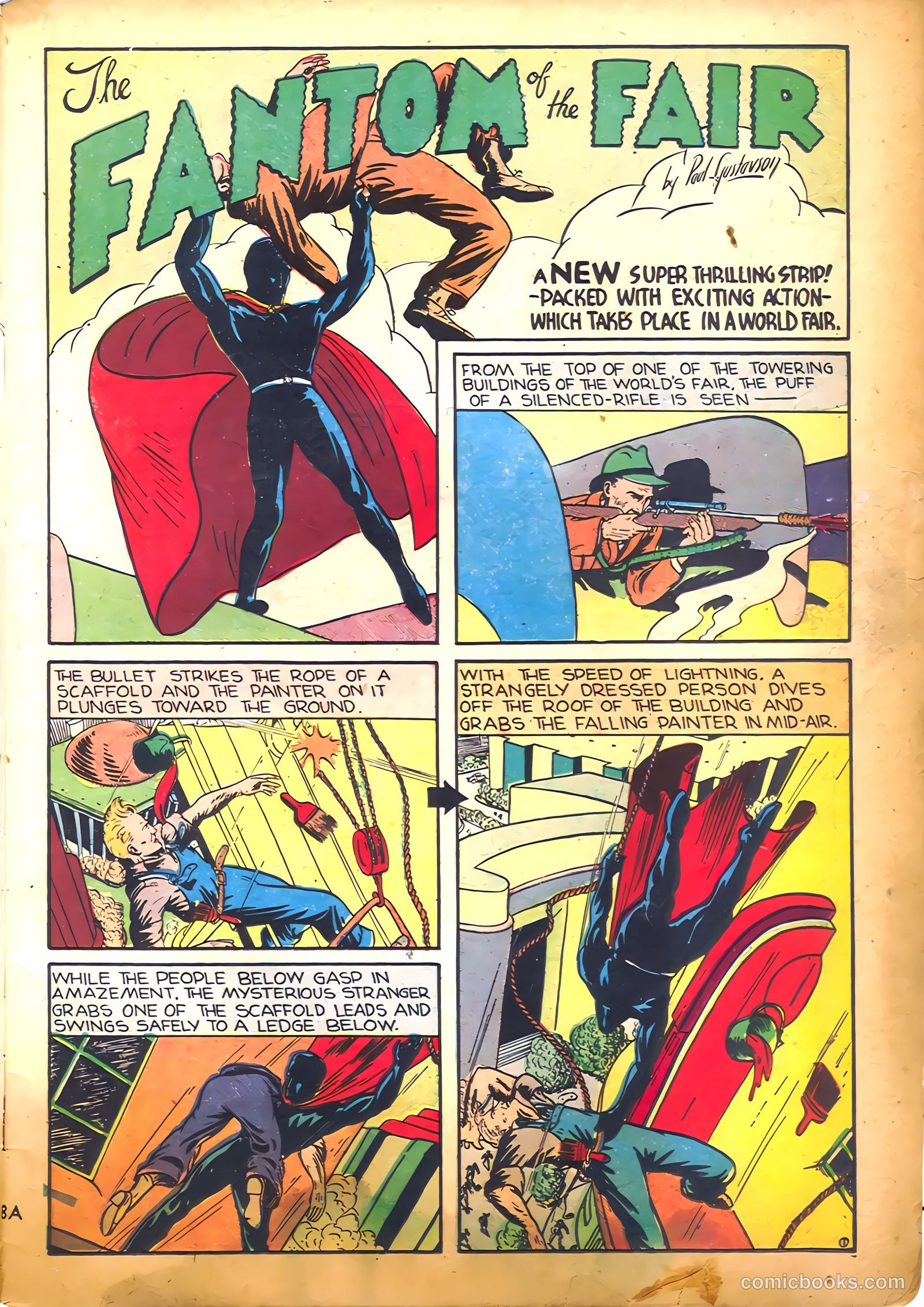 Amazing Mystery Funnies #7 (1939) — page 3 of 52