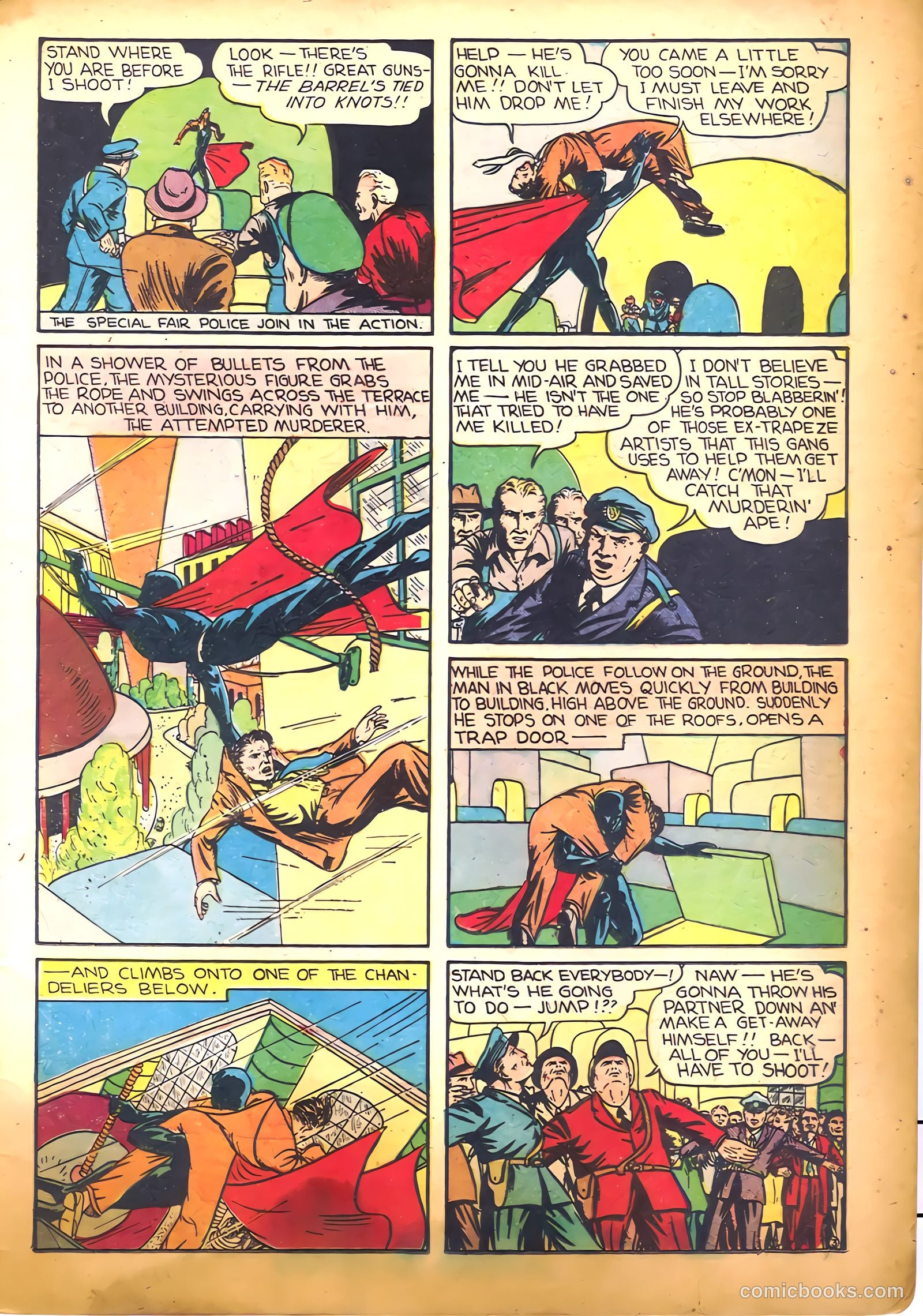 Amazing Mystery Funnies #7 (1939) — page 5 of 52