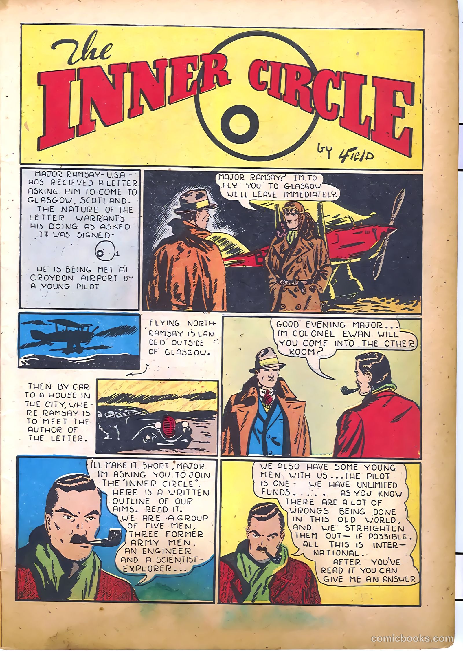 Amazing Mystery Funnies #7 (1939) — page 11 of 52