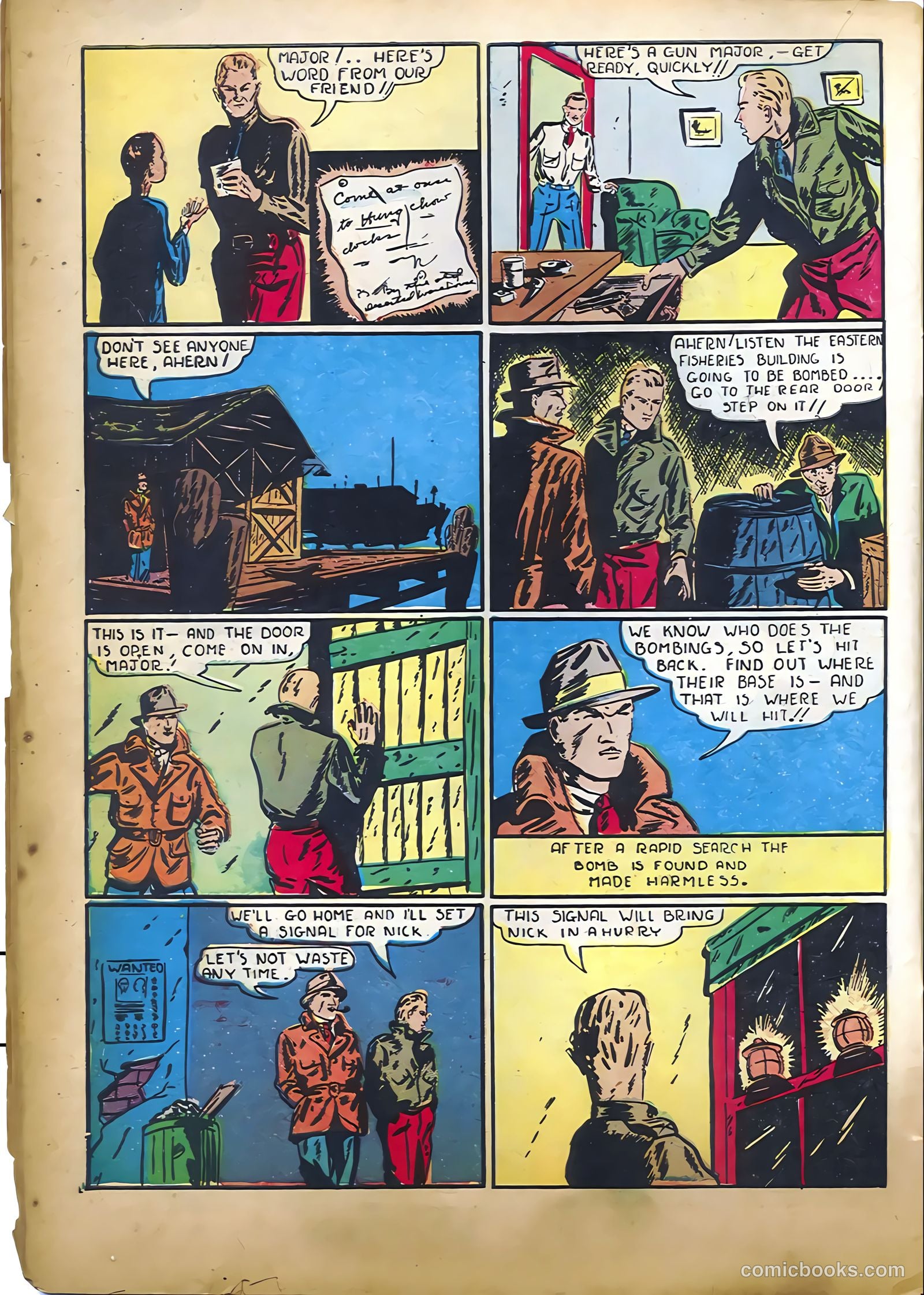 Amazing Mystery Funnies #7 (1939) — page 14 of 52