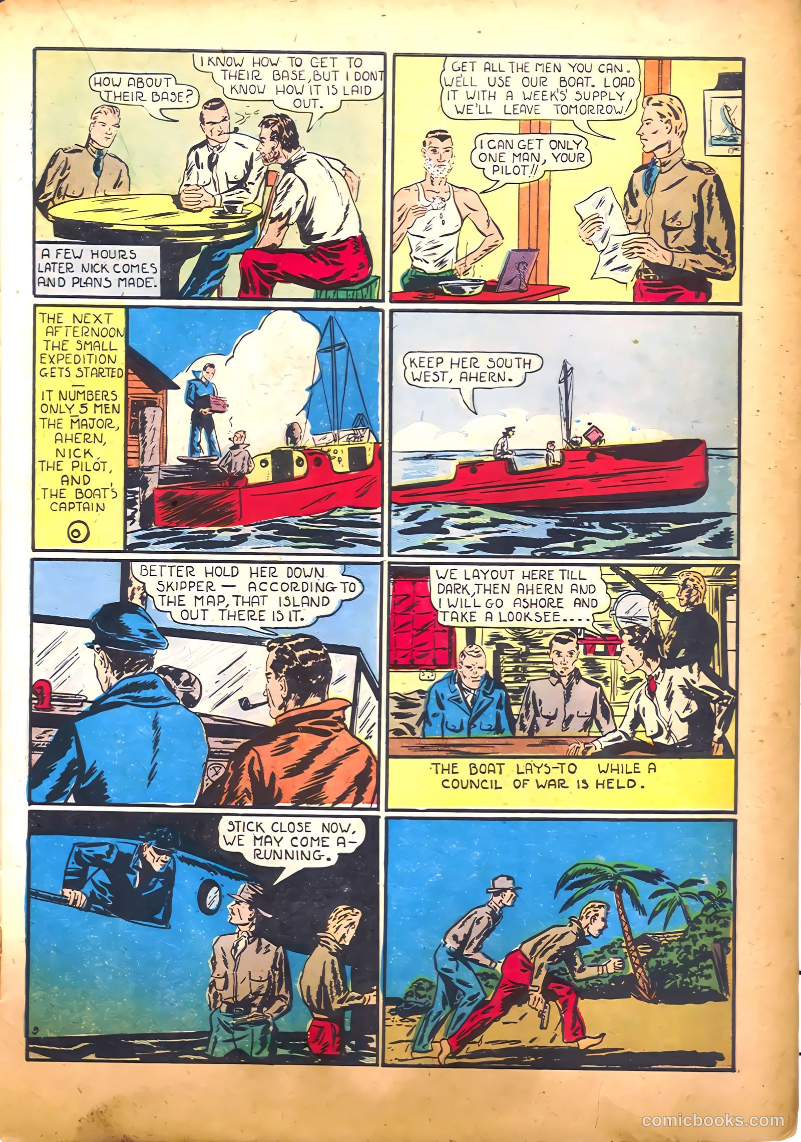Amazing Mystery Funnies #7 (1939) — page 15 of 52