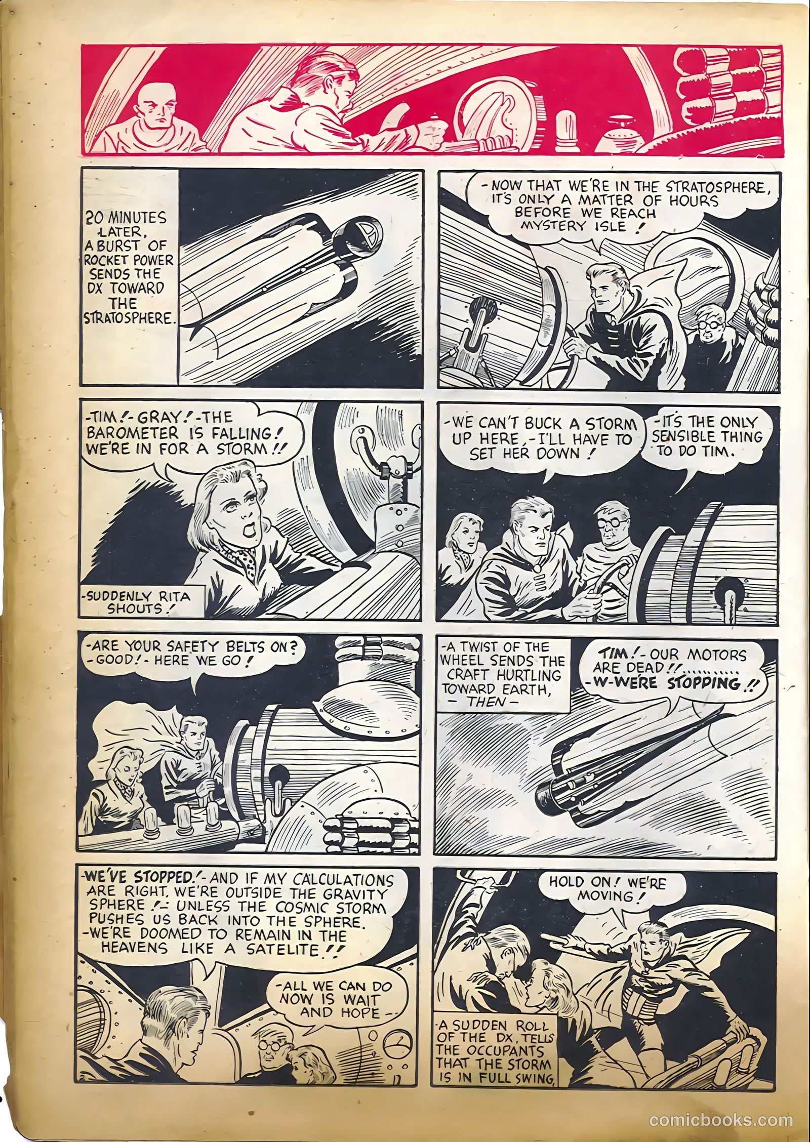 Amazing Mystery Funnies #7 (1939) — page 20 of 52