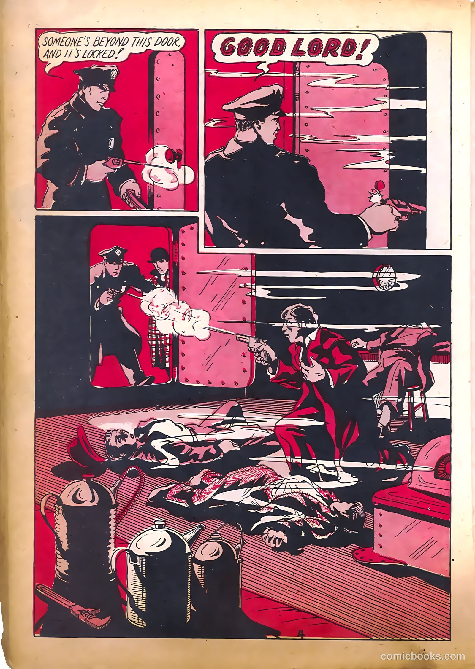 Amazing Mystery Funnies #7 (1939) — page 30 of 52