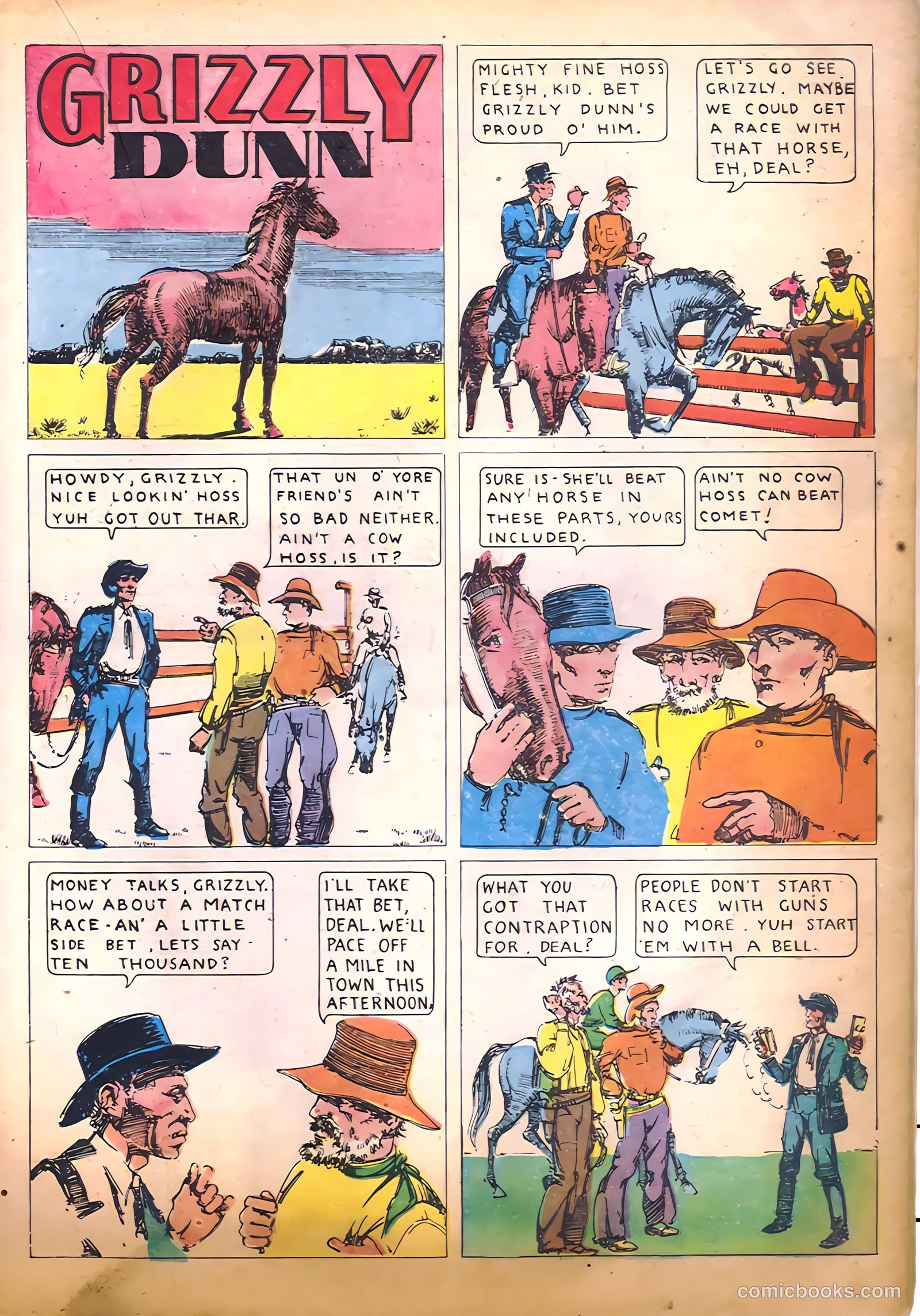 Amazing Mystery Funnies #7 (1939) — page 35 of 52