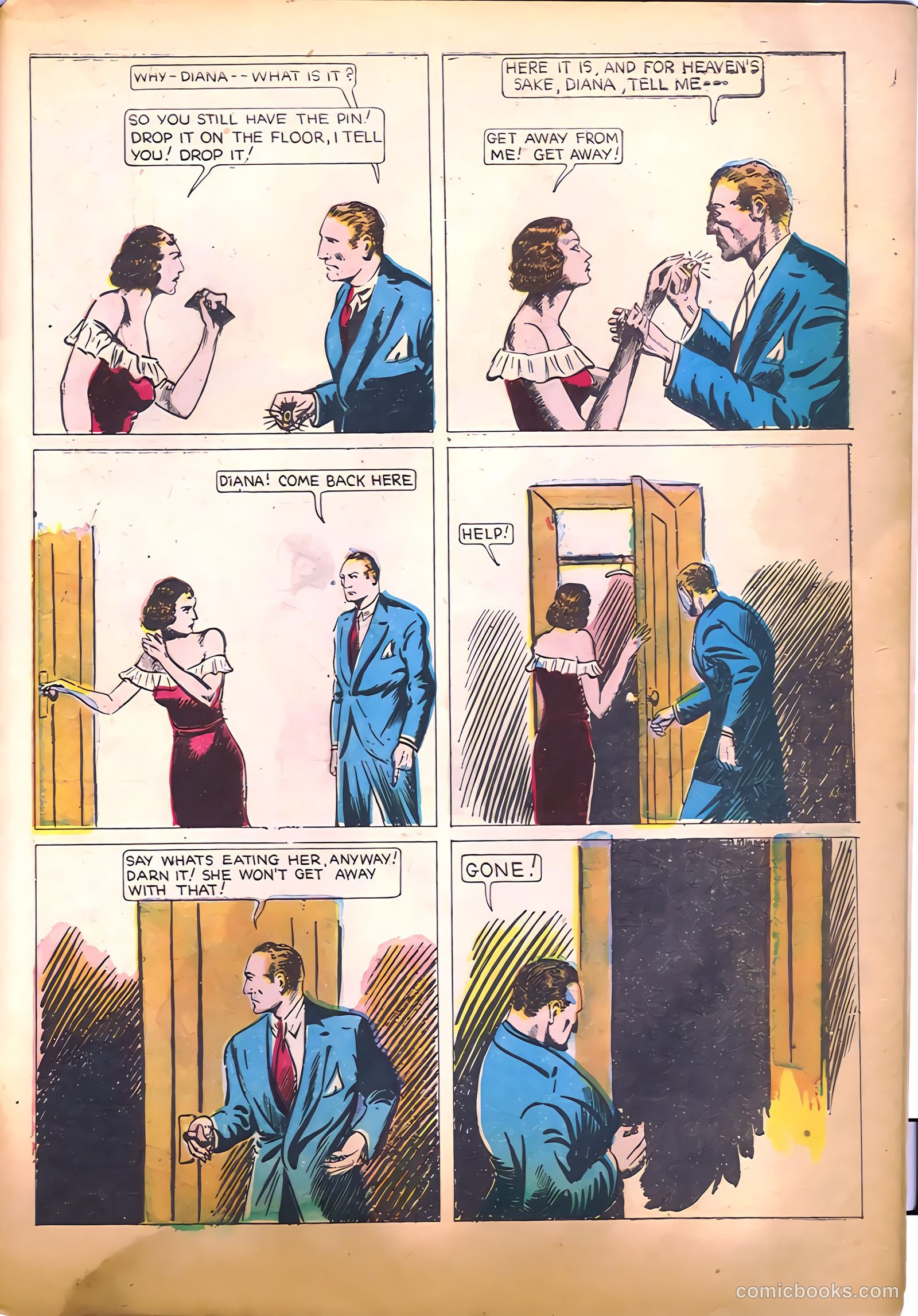Amazing Mystery Funnies #7 (1939) — page 41 of 52