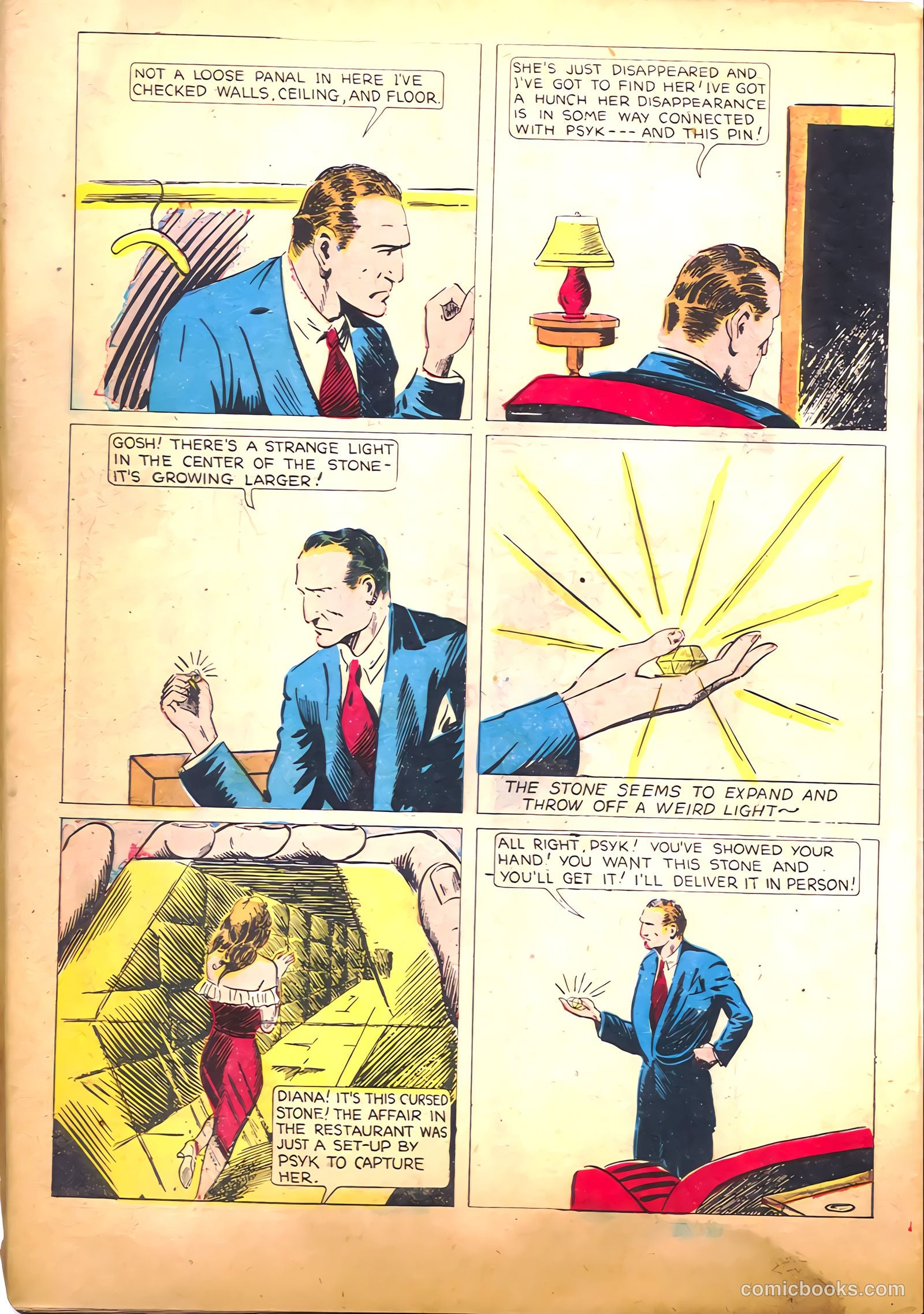 Amazing Mystery Funnies #7 (1939) — page 42 of 52