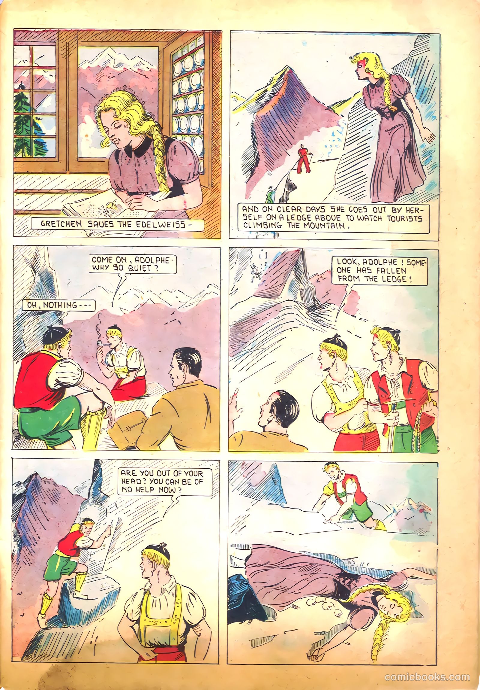 Amazing Mystery Funnies #7 (1939) — page 47 of 52