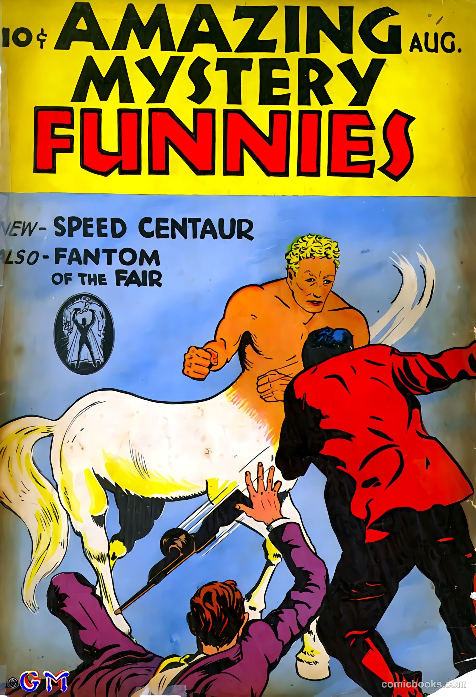 Amazing Mystery Funnies #8 cover