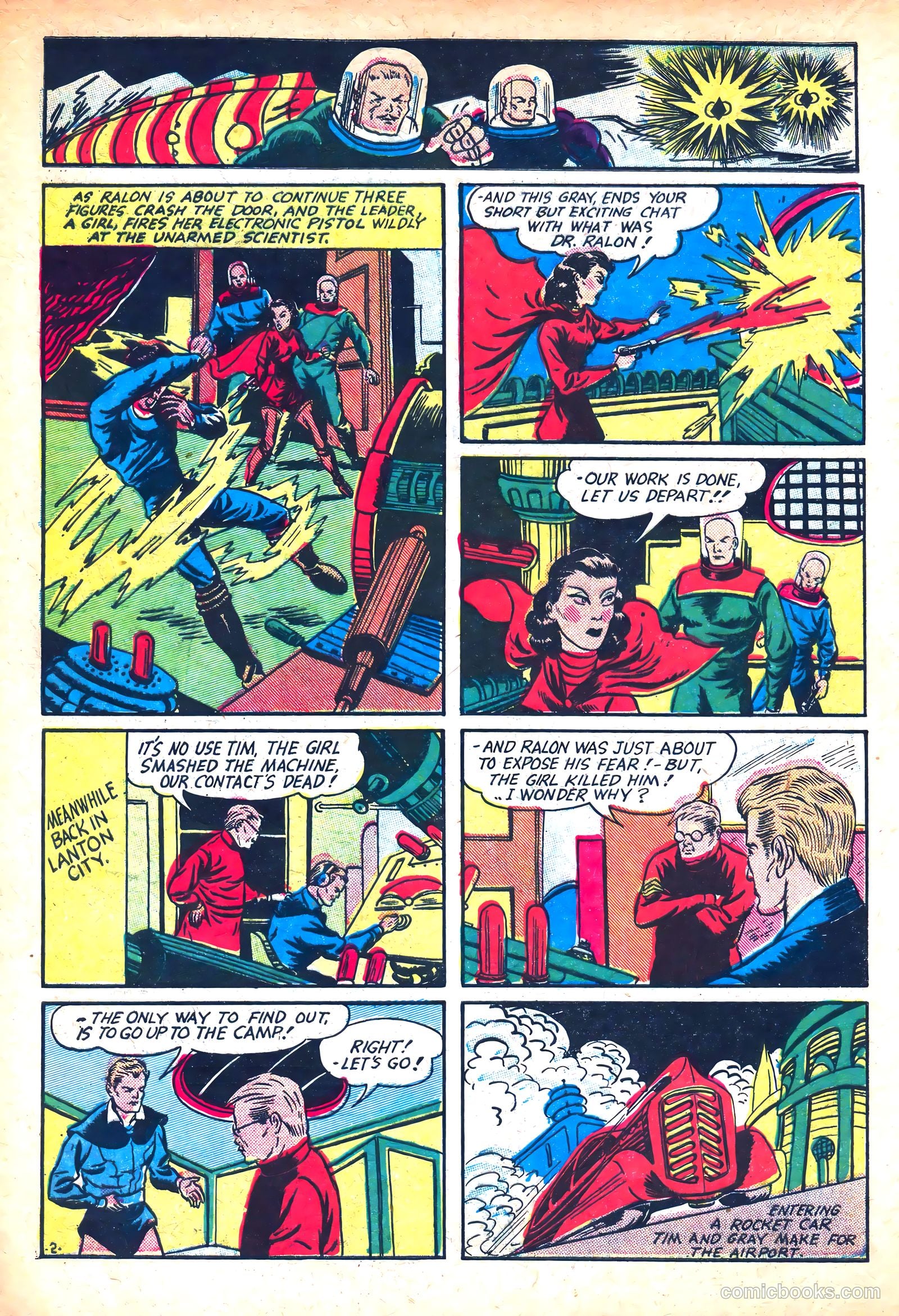 Amazing Mystery Funnies #9 (1939) — page 13 of 53