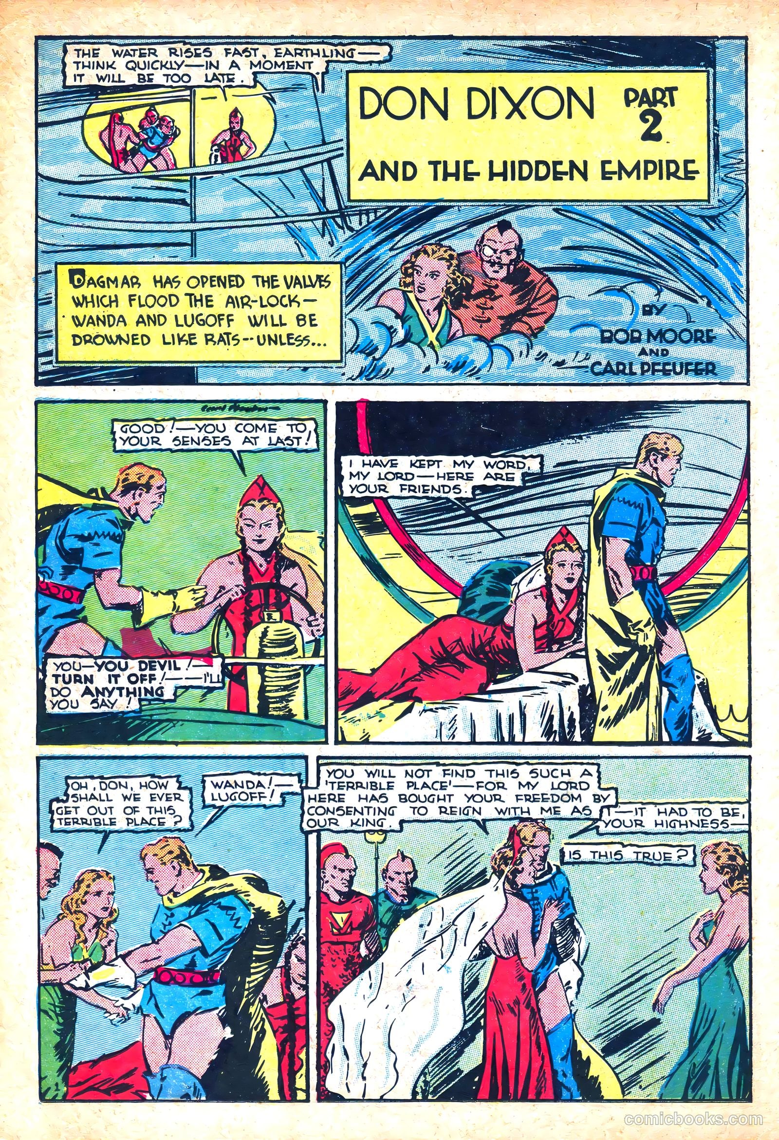 Amazing Mystery Funnies #9 (1939) — page 23 of 53